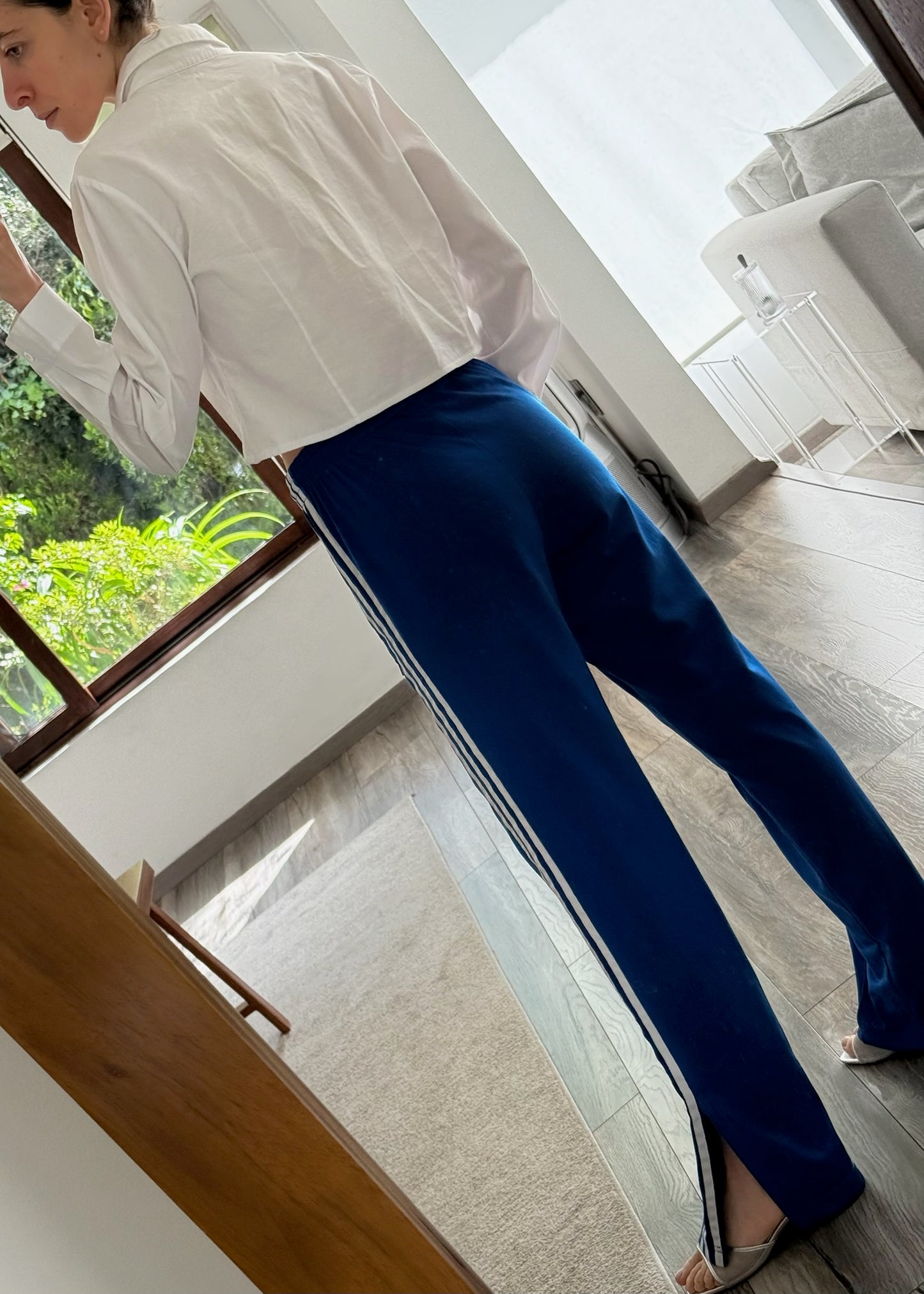 CAMISA BLANCA CROPPED