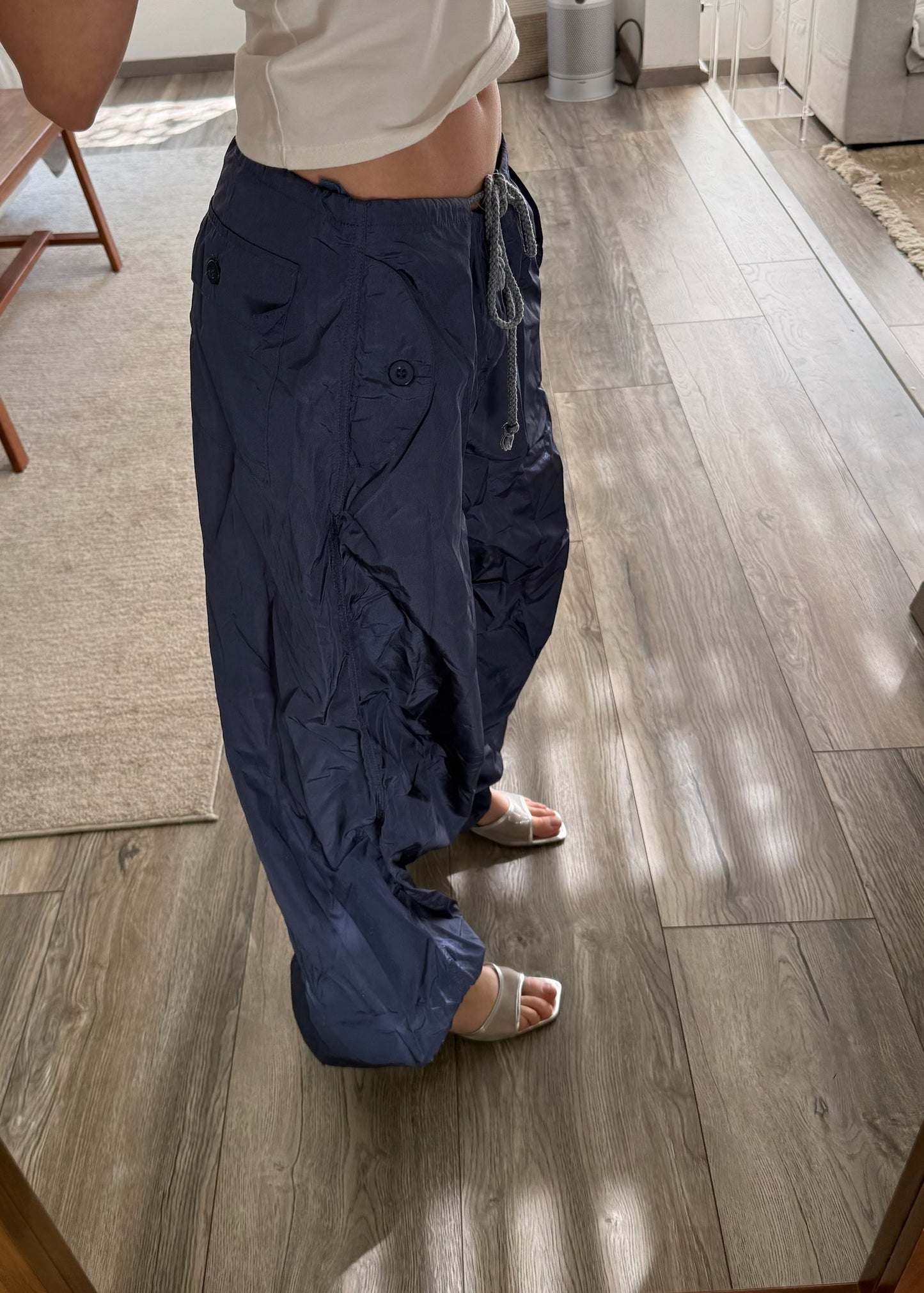 PARACHUTE PANTS AZULES