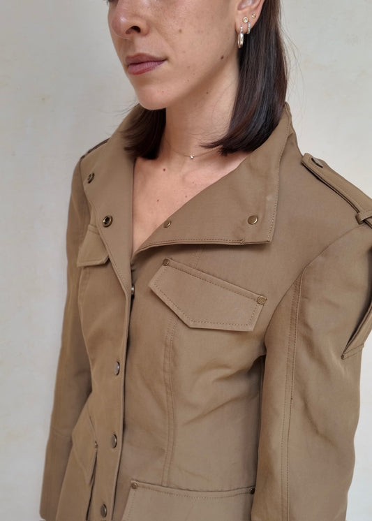 GABARDINA CINTURA ACENTUADA