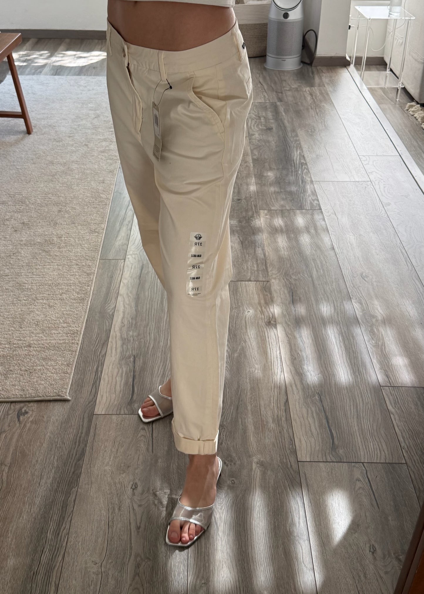 CHINO SLIM ANKLE PANTS