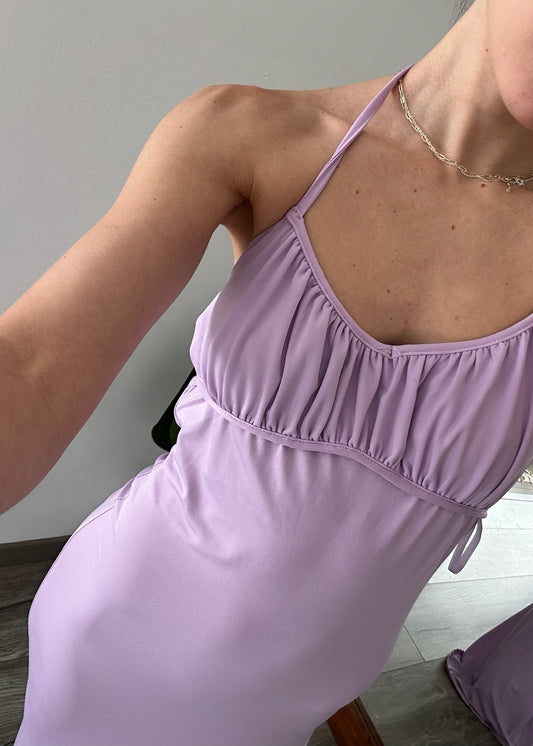 VESTIDO MAXI LILA