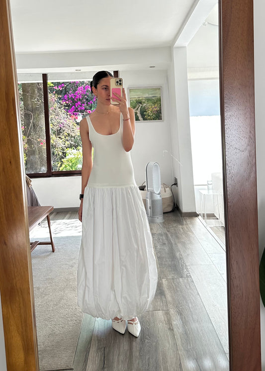 VESTIDO BOMBÓN LARGO