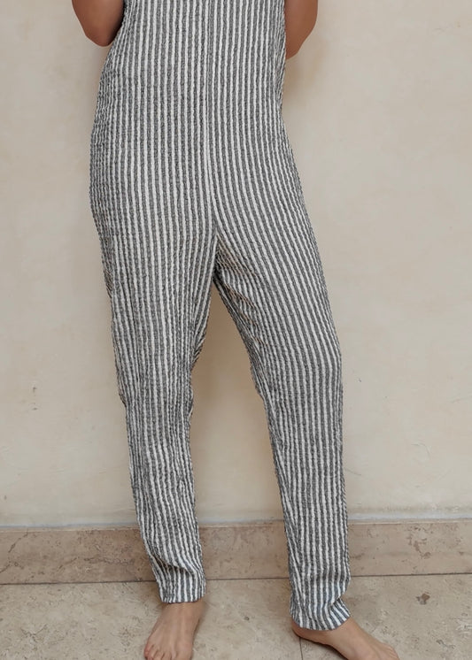 JUMPSUIT B&W CASUAL