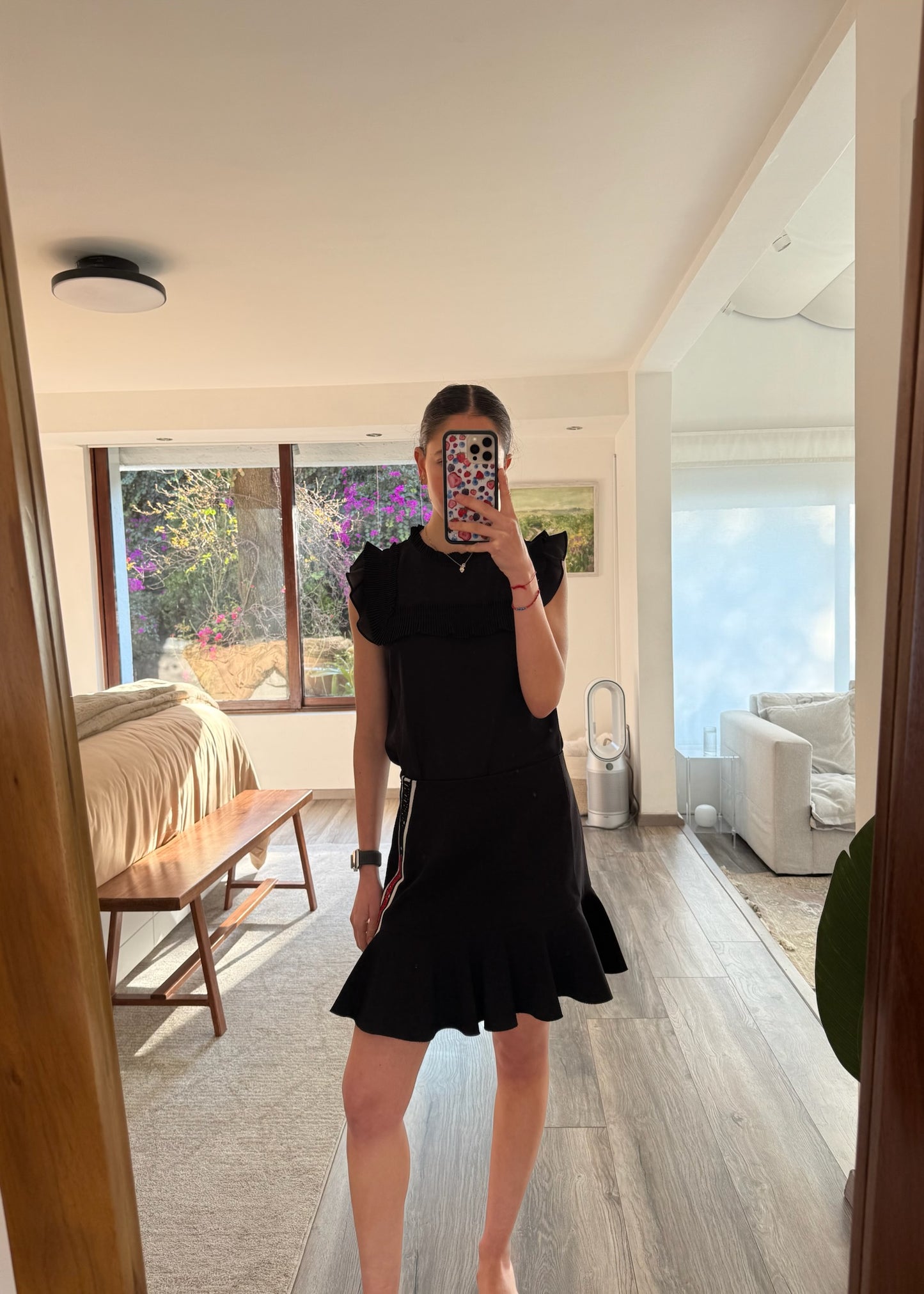 BLUSA NEGRA SEE THROUGH