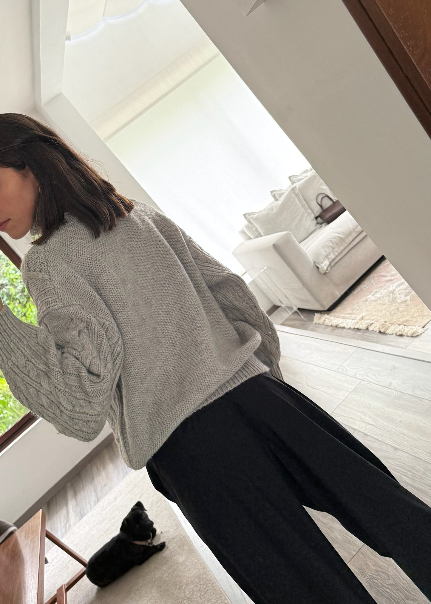 TURTLENECK GRIS CHUNKY