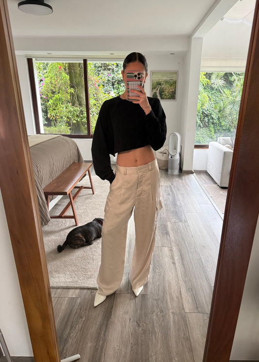 PANTALÓN CHAMPAGNE CARGO