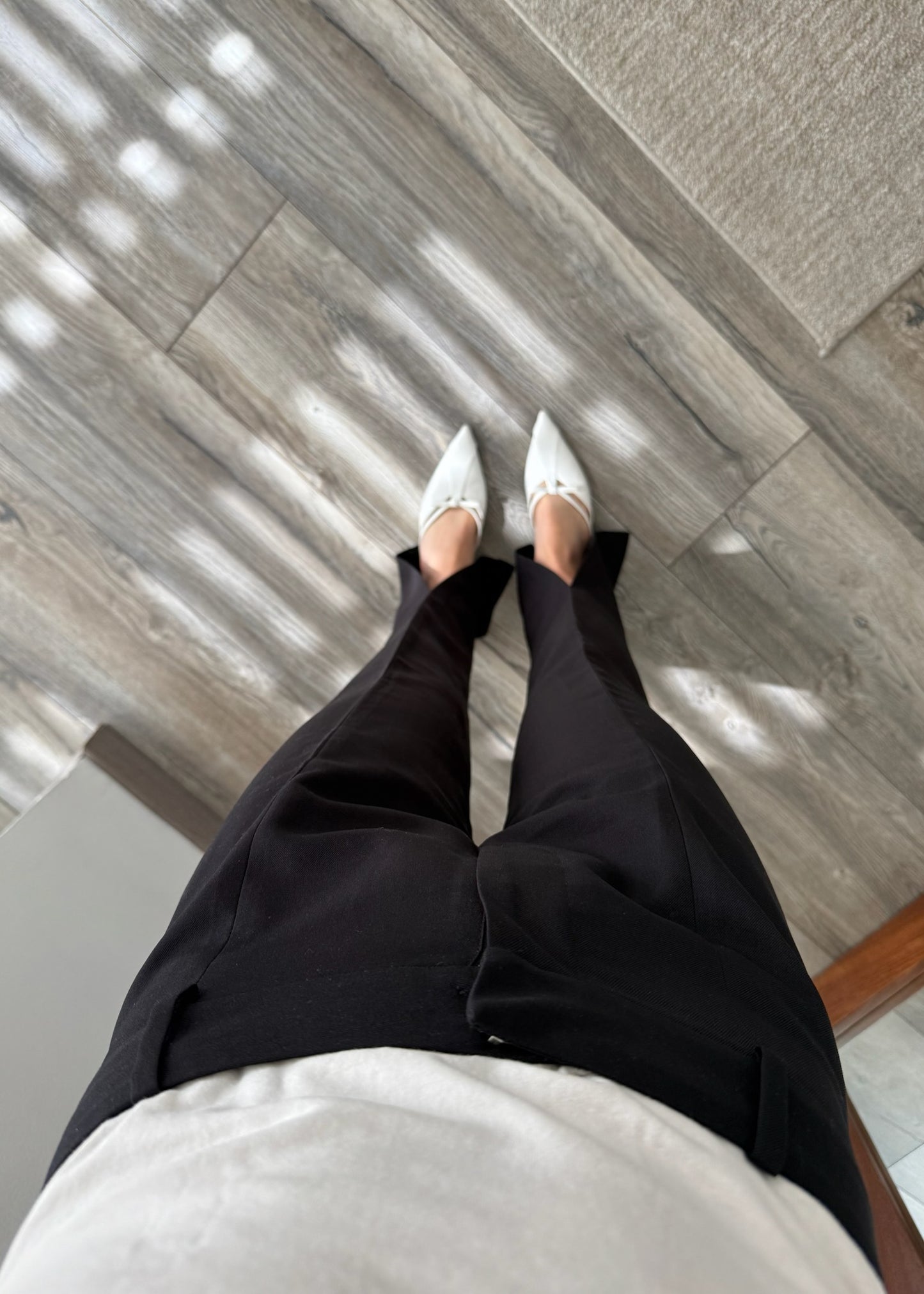PANTALÓN DE VESTIR NEGRO
