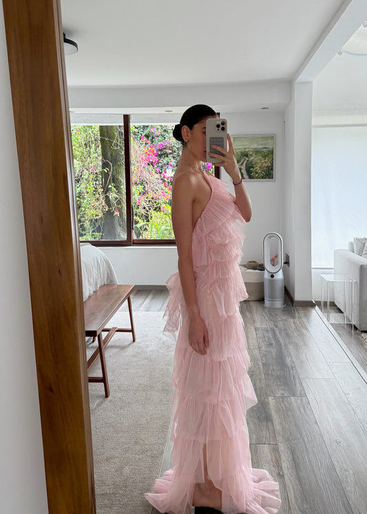 VESTIDO MAXI COQUETTE