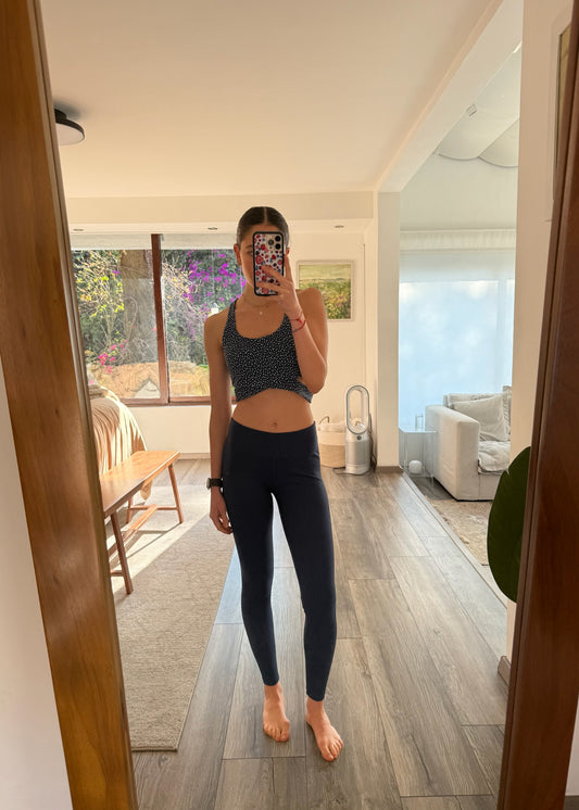 ACTIVE LEGGINGS NAVY BLUE