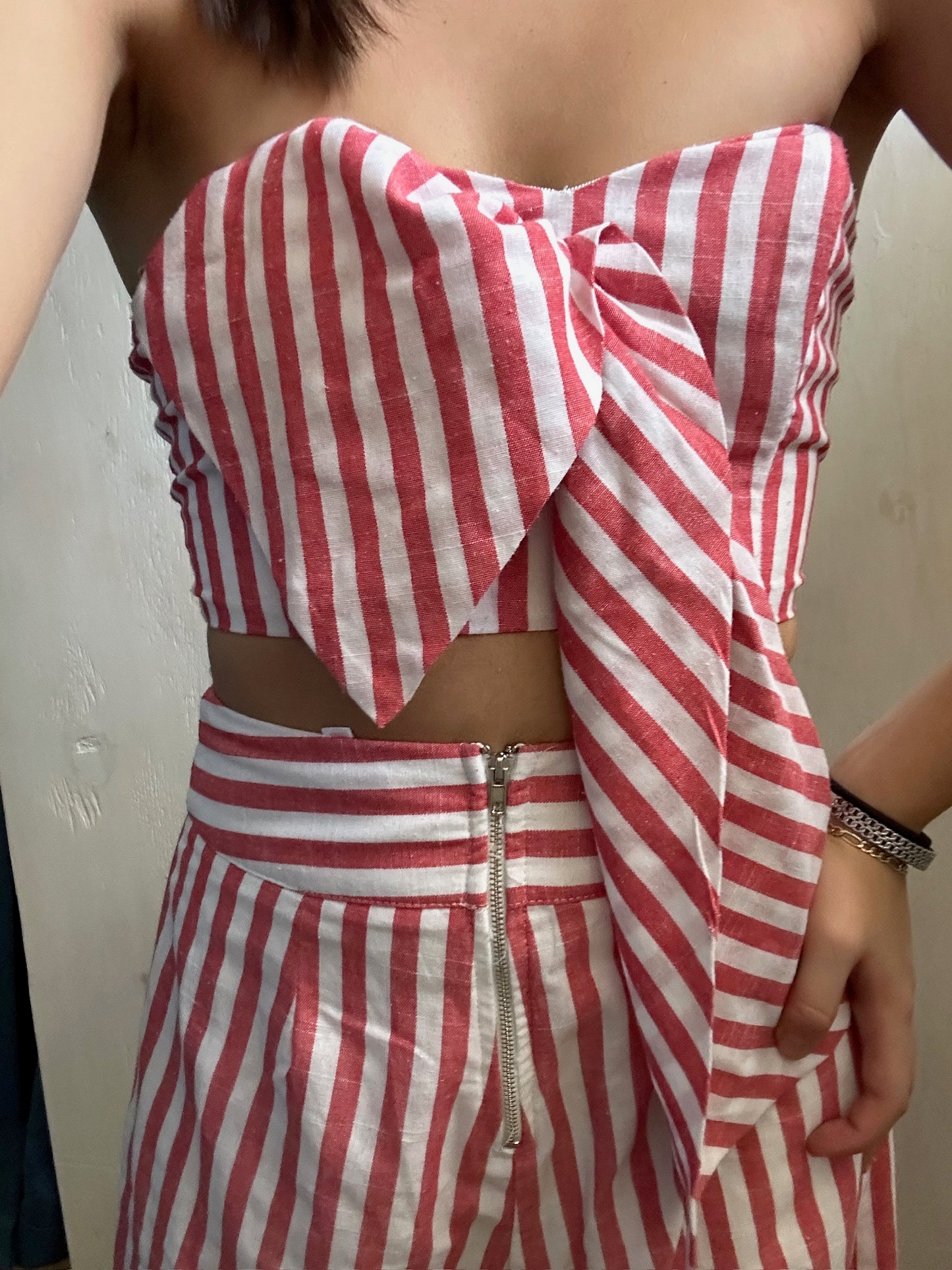 SET STRIPED TOP Y PANTALON