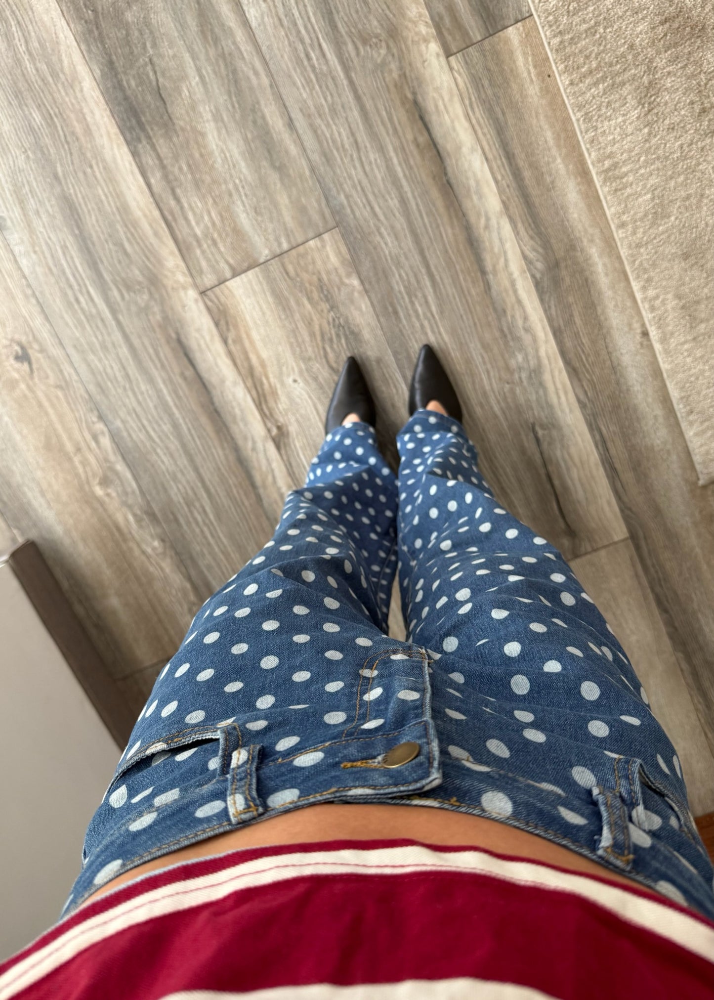 JEANS POLKA DOT