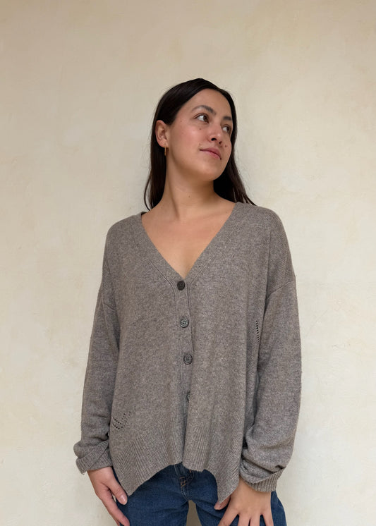 CARDIGAN GRIS