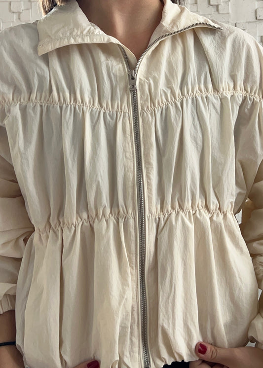 ACTIVE JACKET CON FRUNCIDOS