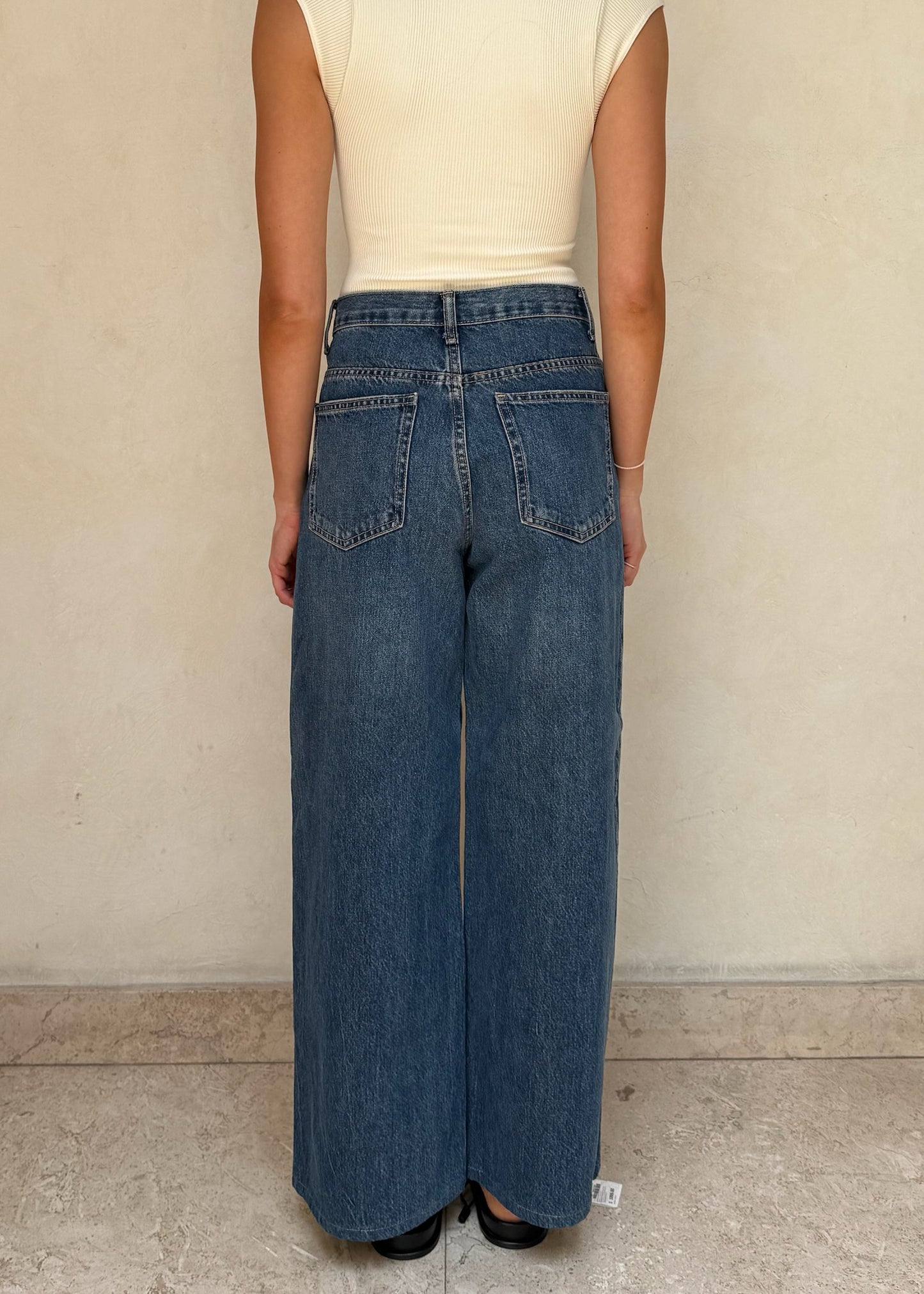 JEANS PRETINA CRUZADA