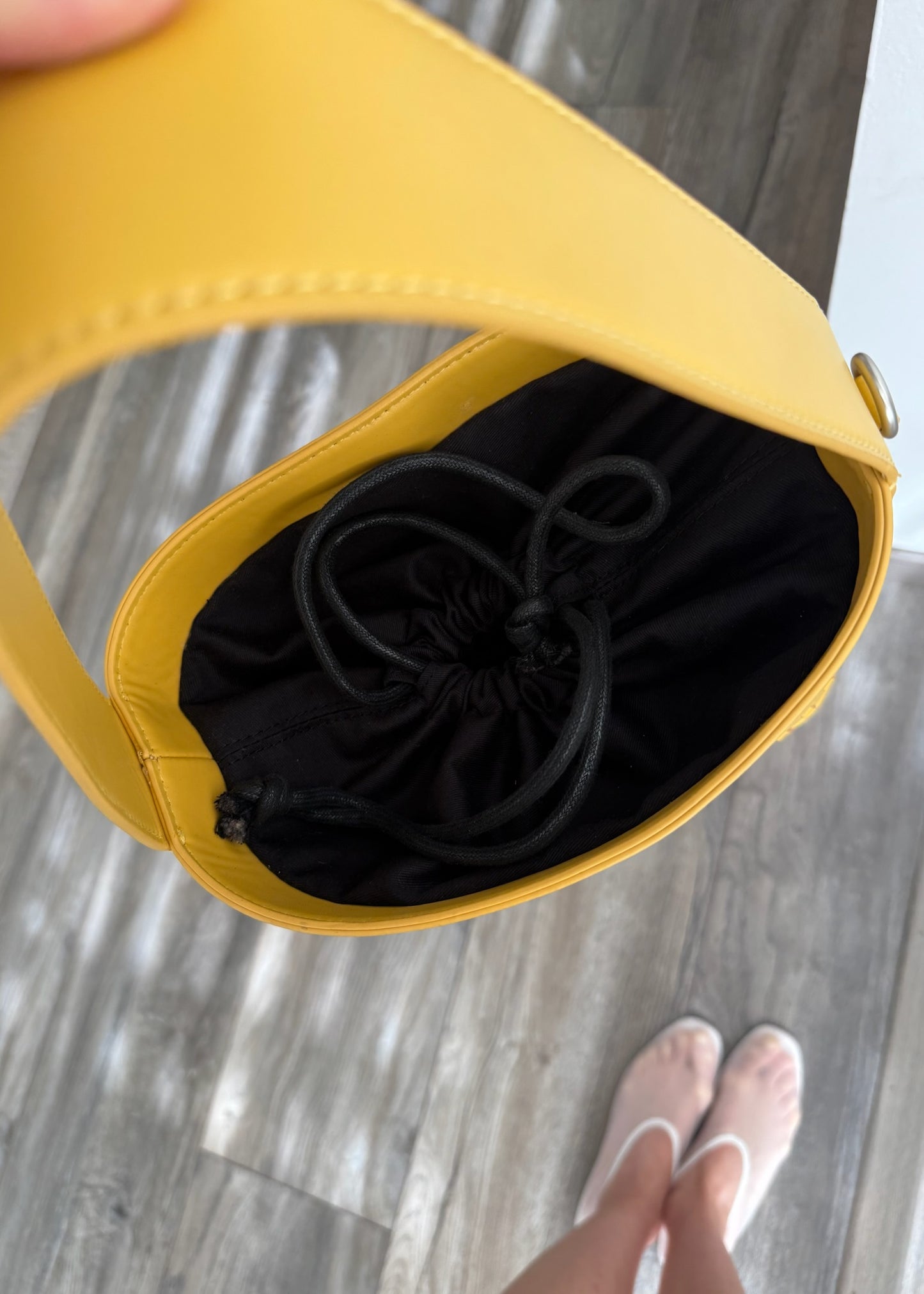HANDBAG AMARILLA DE PIEL