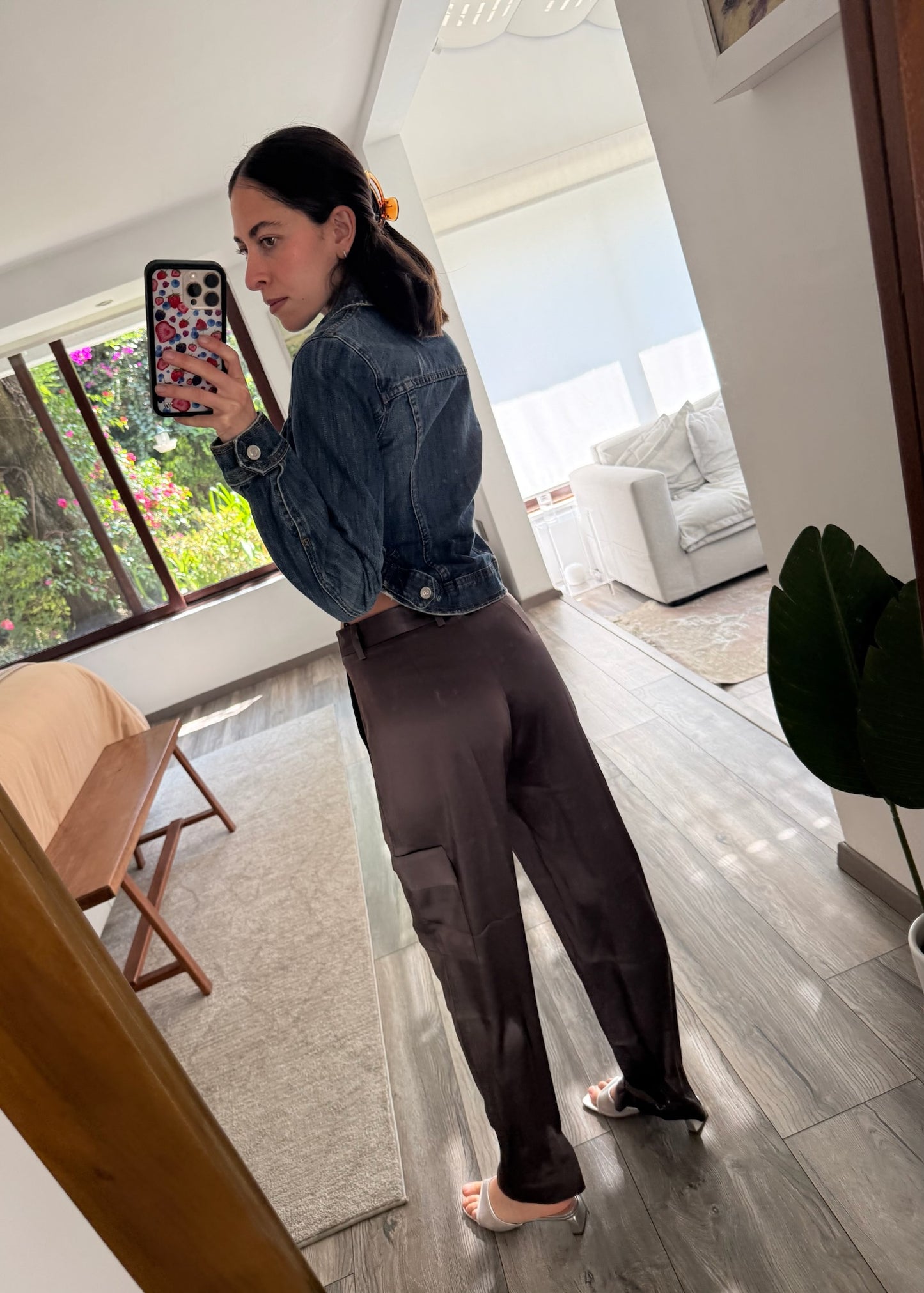 CHAMARRA DENIM PATCHED