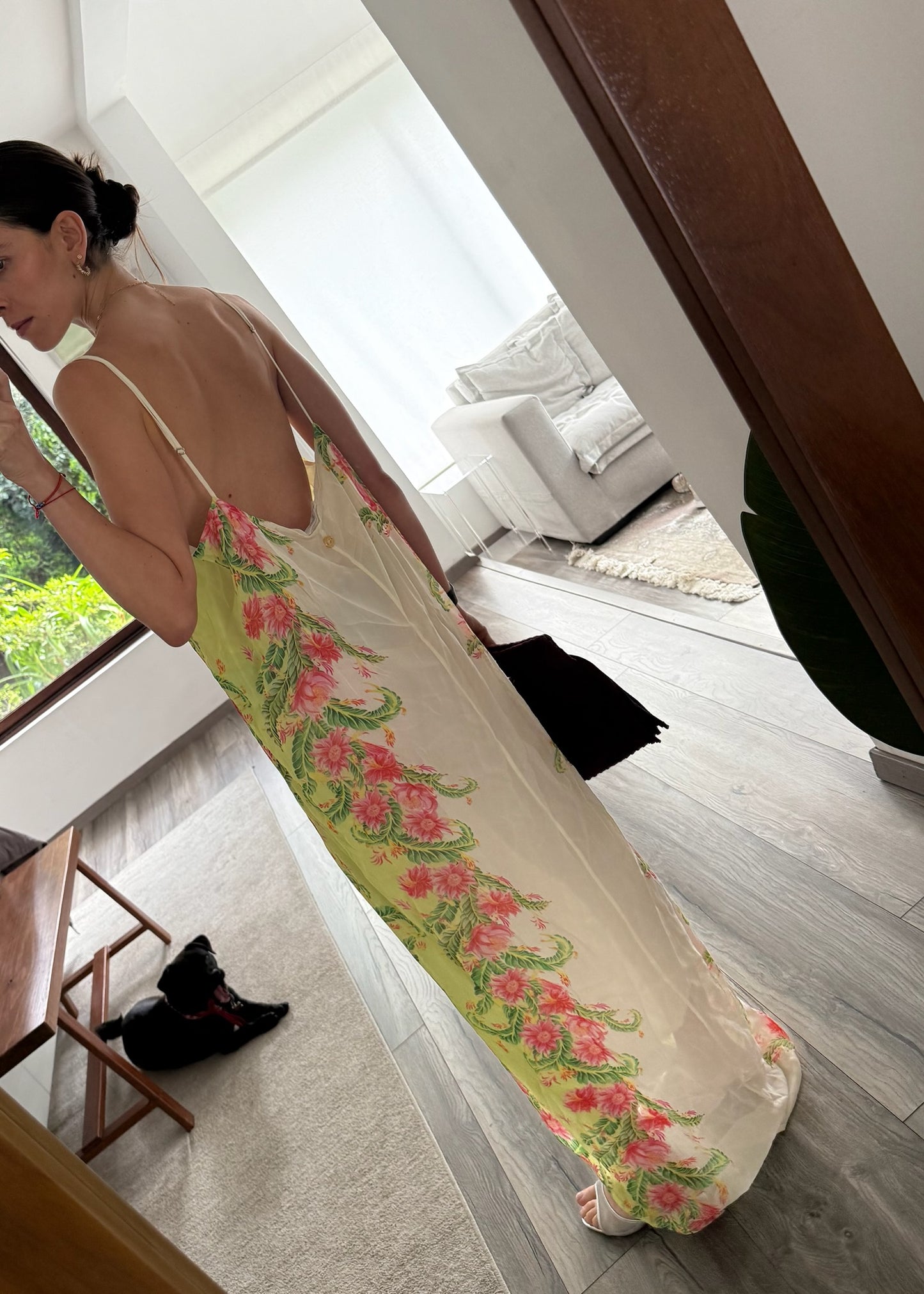 VESTIDO BEACHY CON PRINT FLORAL
