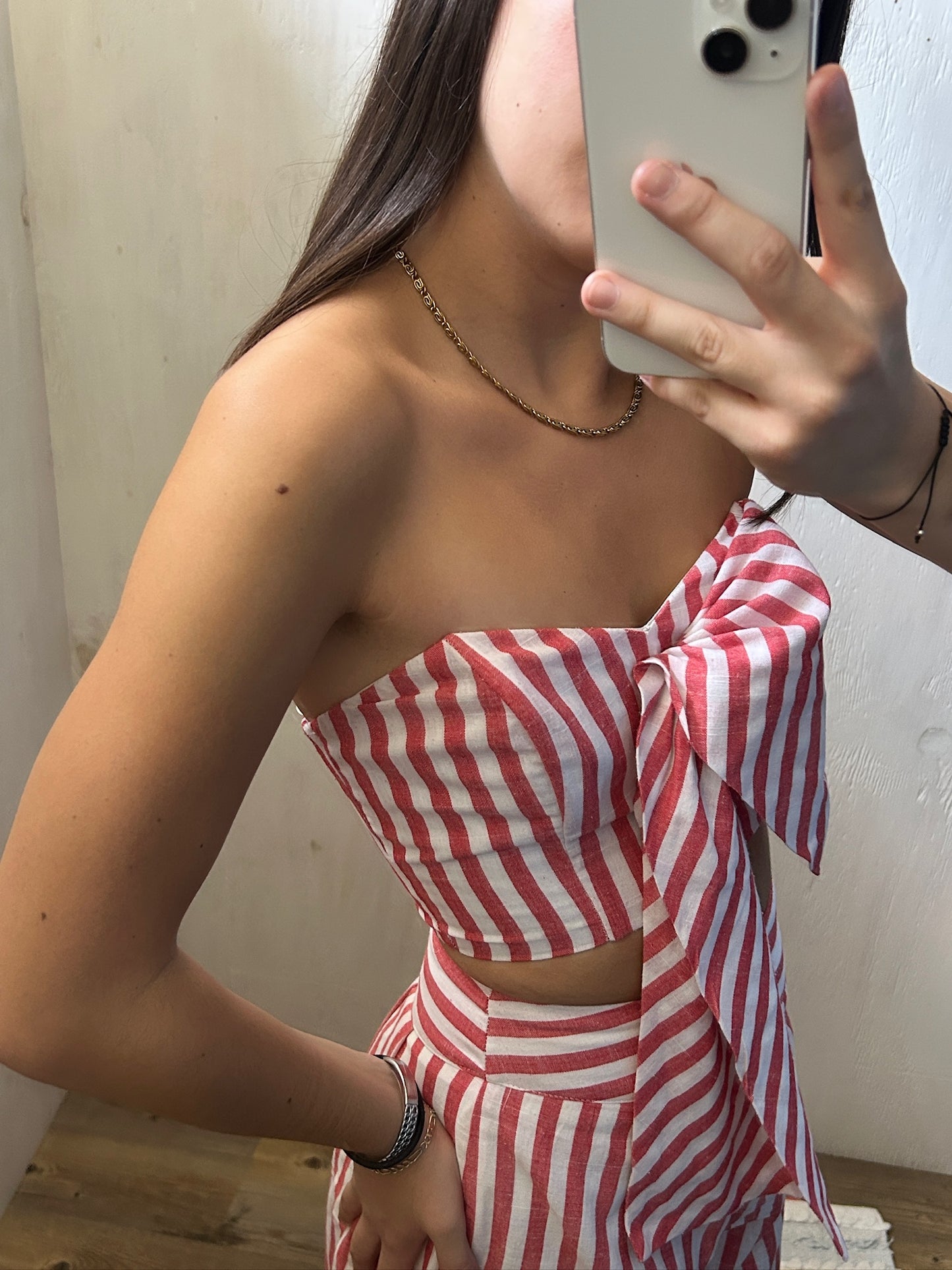 SET STRIPED TOP Y PANTALON