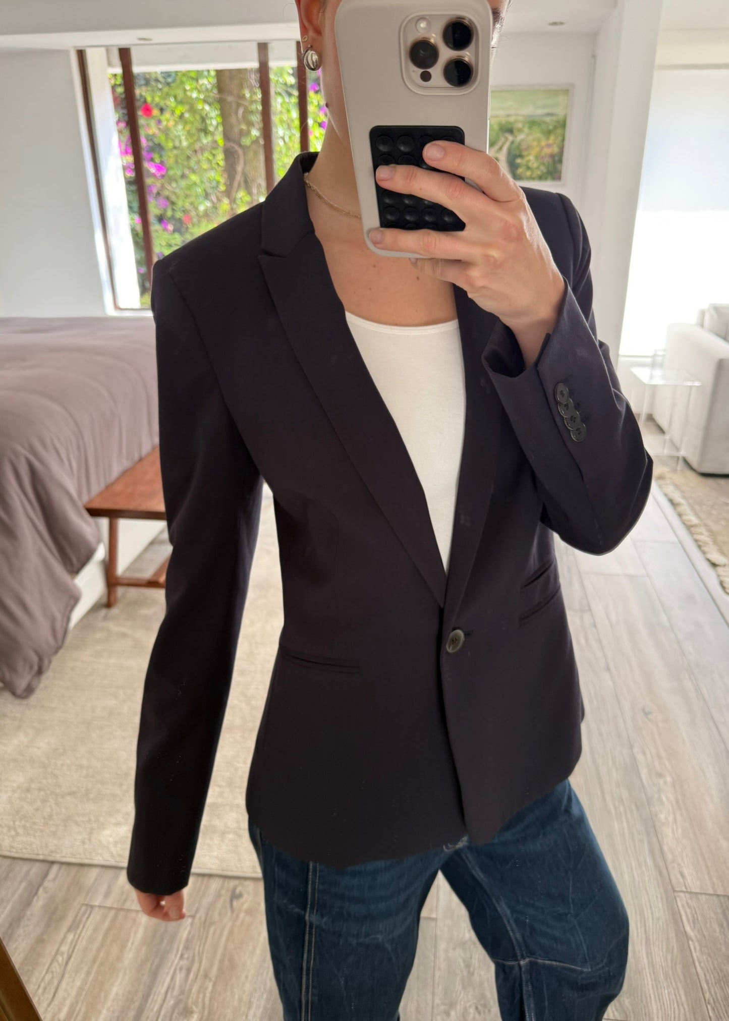 BLAZER AZUL MARINO