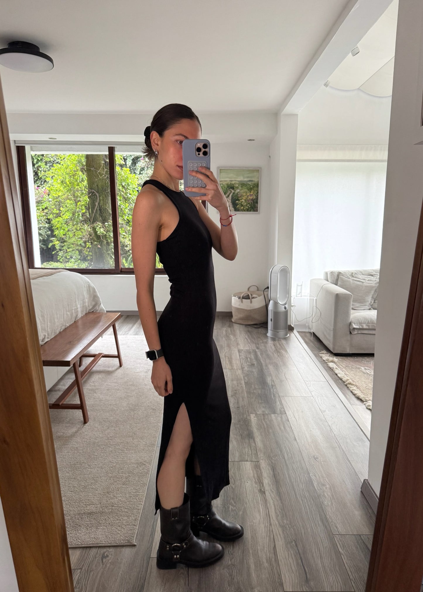 VESTIDO MIDI DE TIPO TANK TOP
