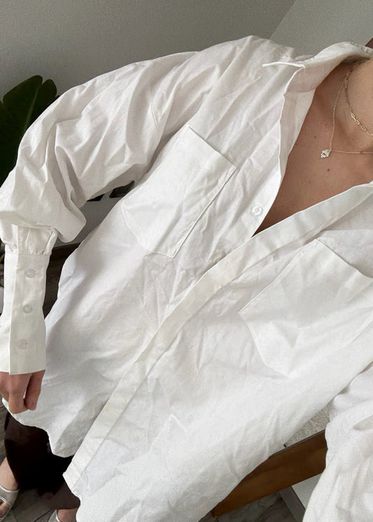 CAMISA BLANCA OVERSIZED