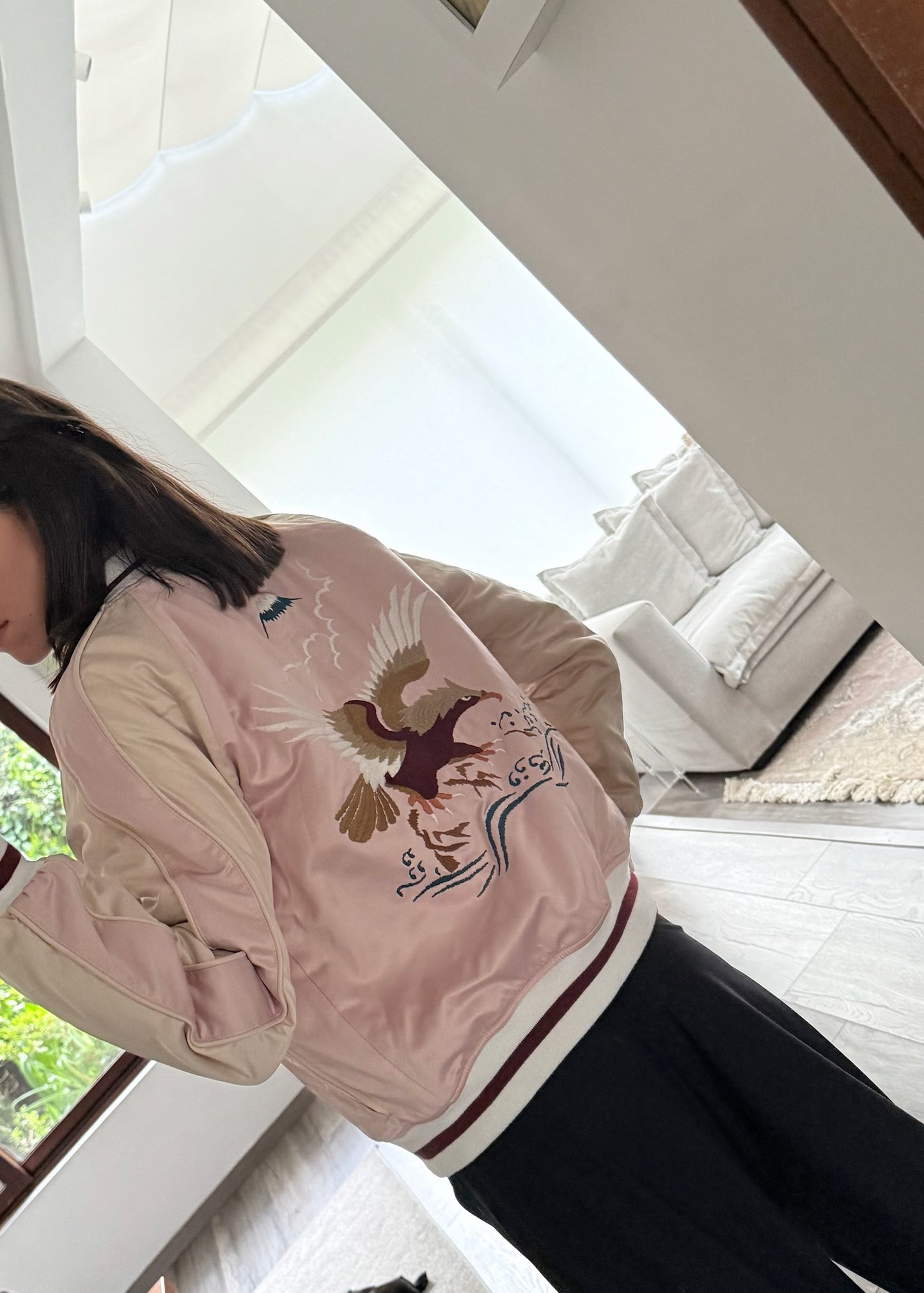 BOMBER JACKET ROSA