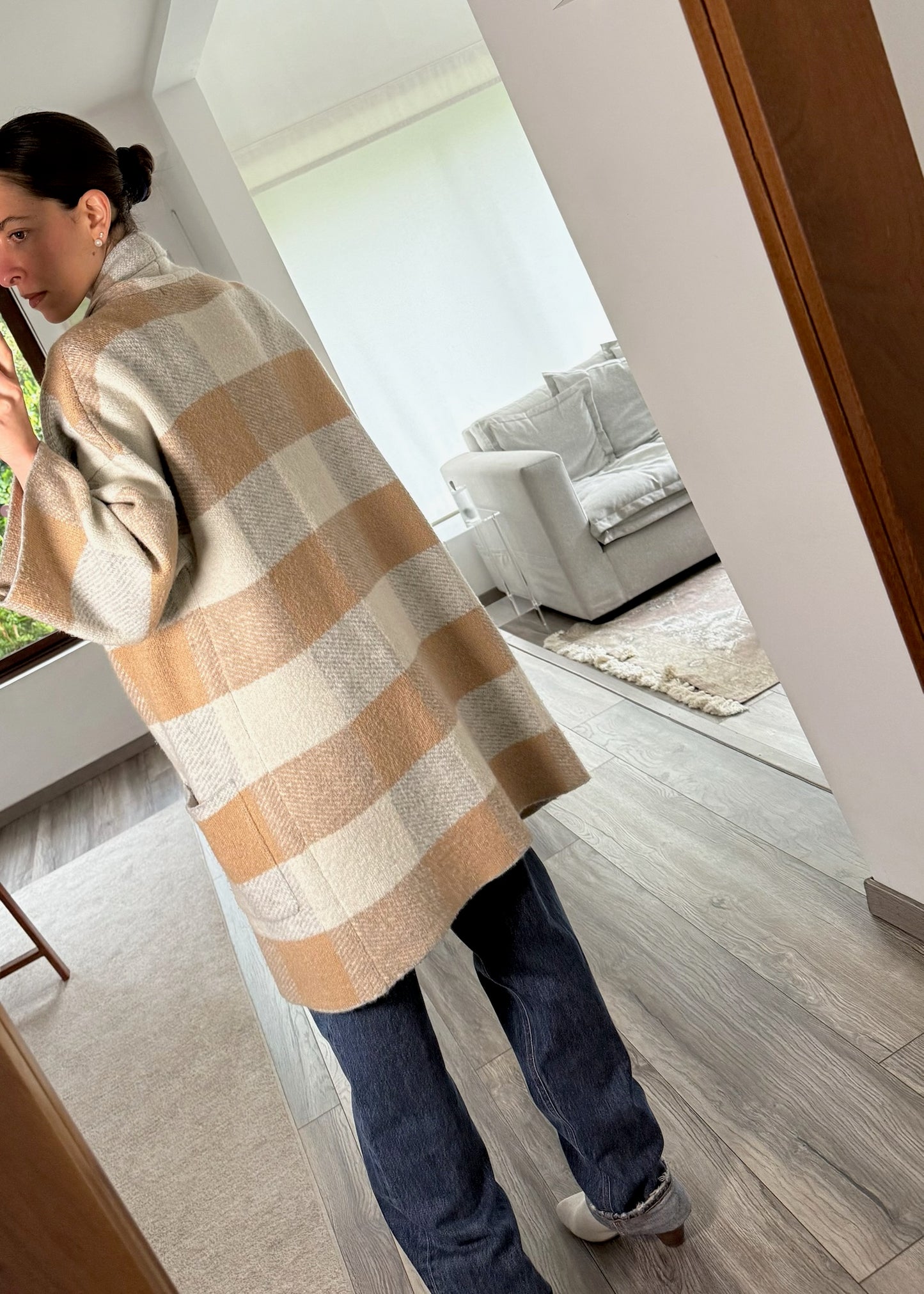 CARDIGAN PRINT CUADROS