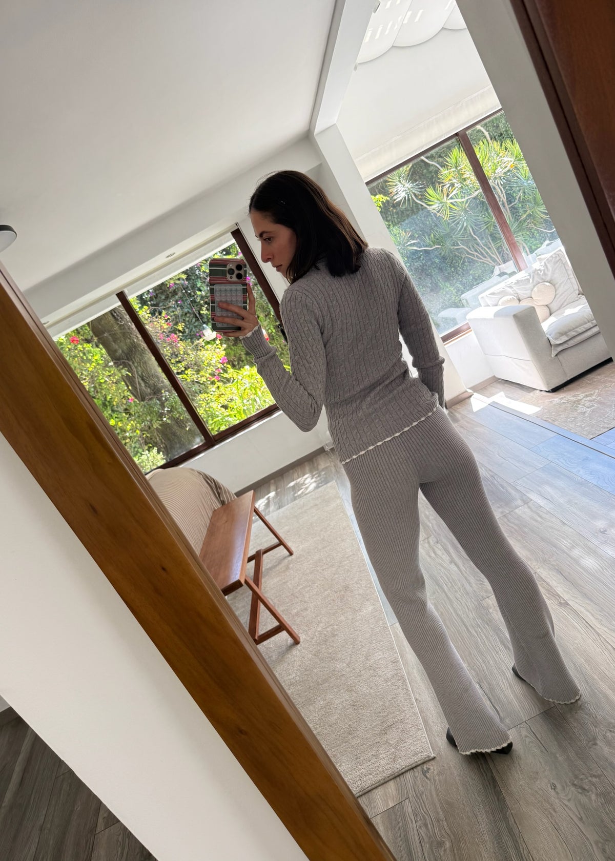 SET LOUNGY GIRLY GRIS