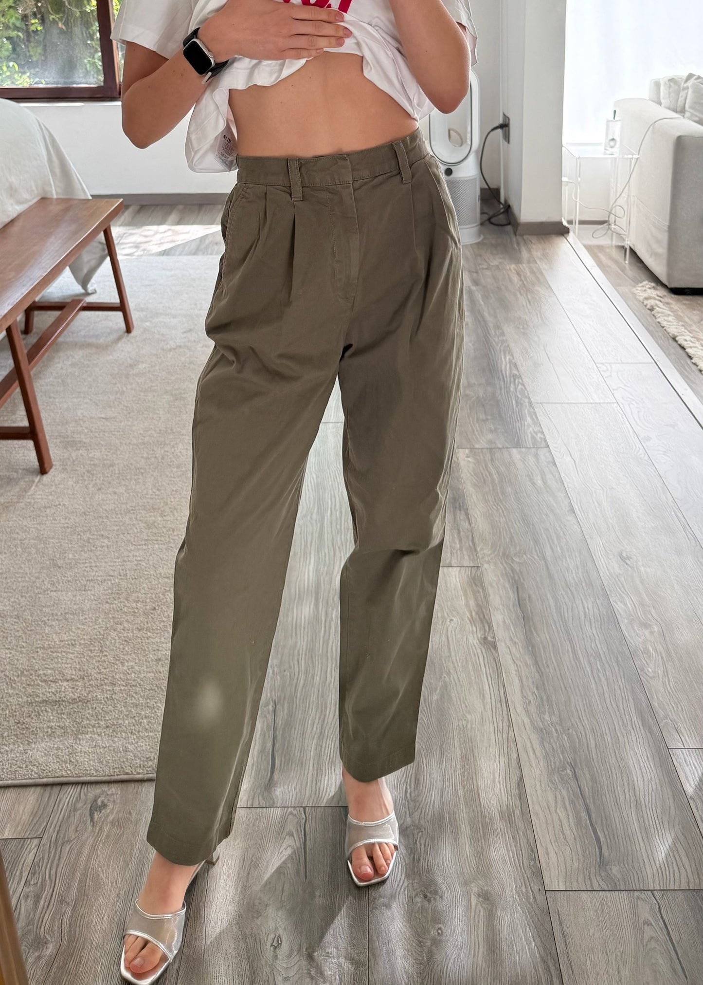 PANTALÓN VERDE MILITAR