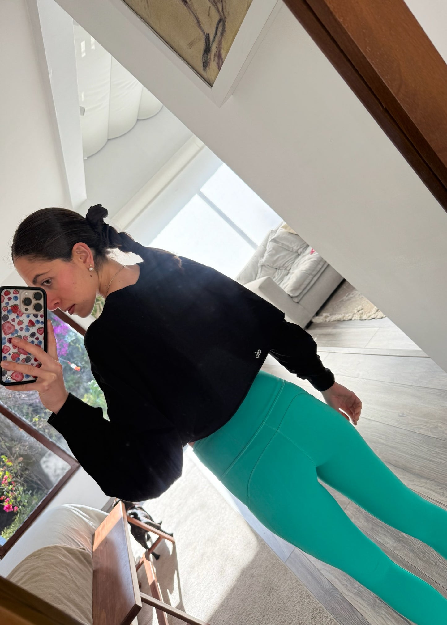 ACTIVE TOP CROPPED NEGRO