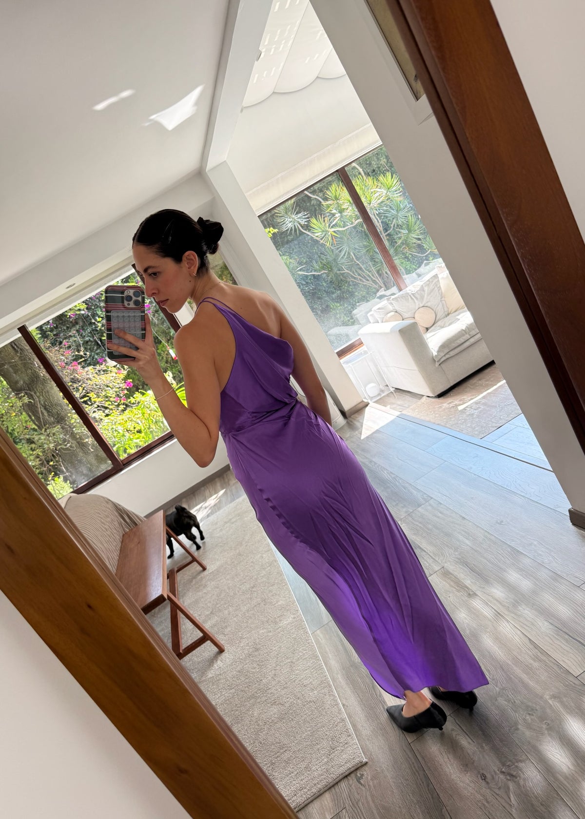 VESTIDO SILKY MORADO