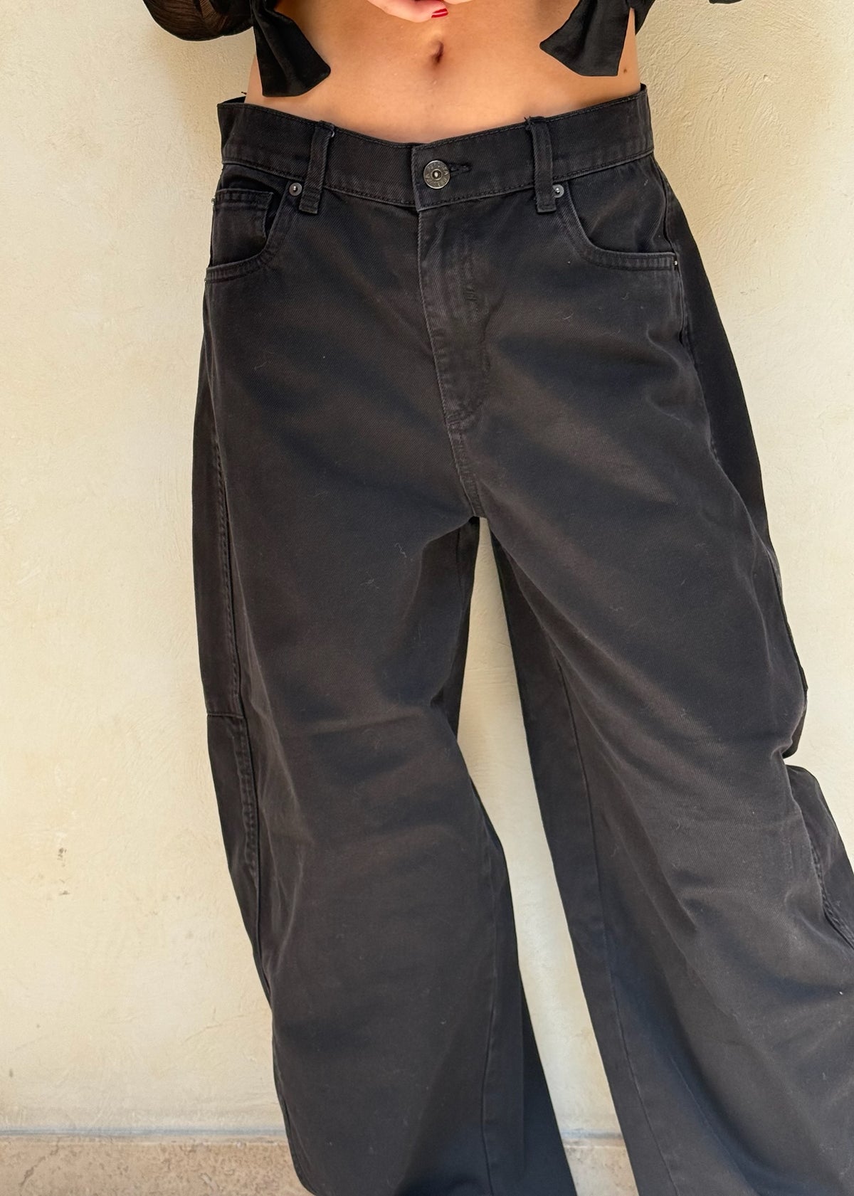 JEANS NEGROS BARREL