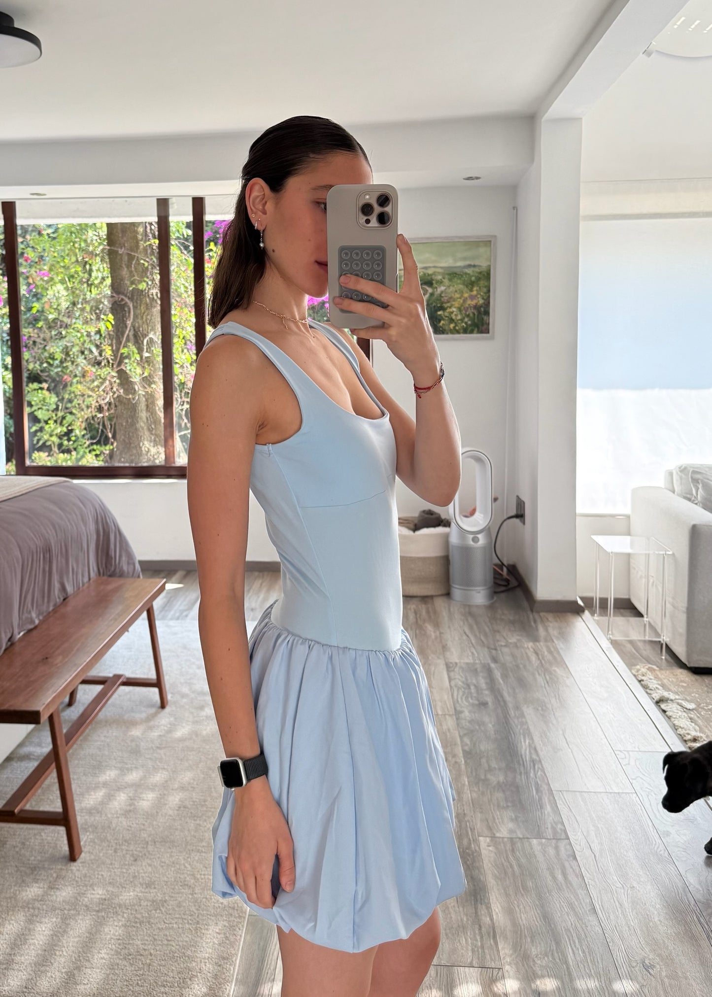 VESTIDO BOMBÓN BABY BLUE