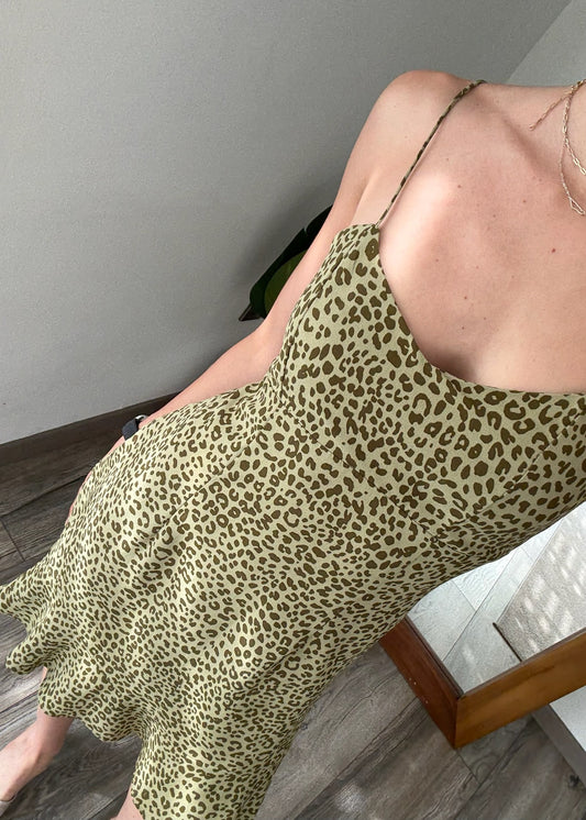 VESTIDO MINI ANIMAL PRINT