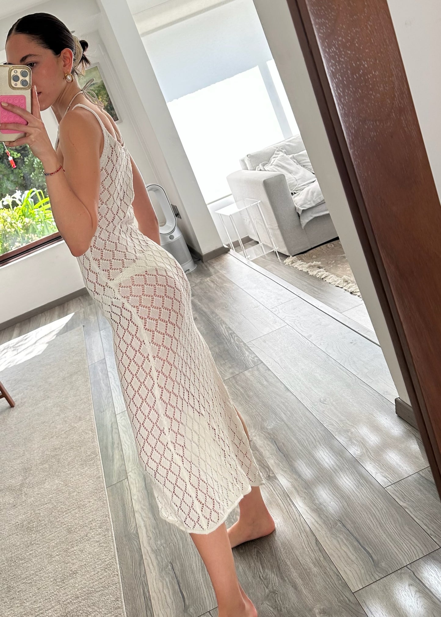 VESTIDO DE KNIT PLAYERO