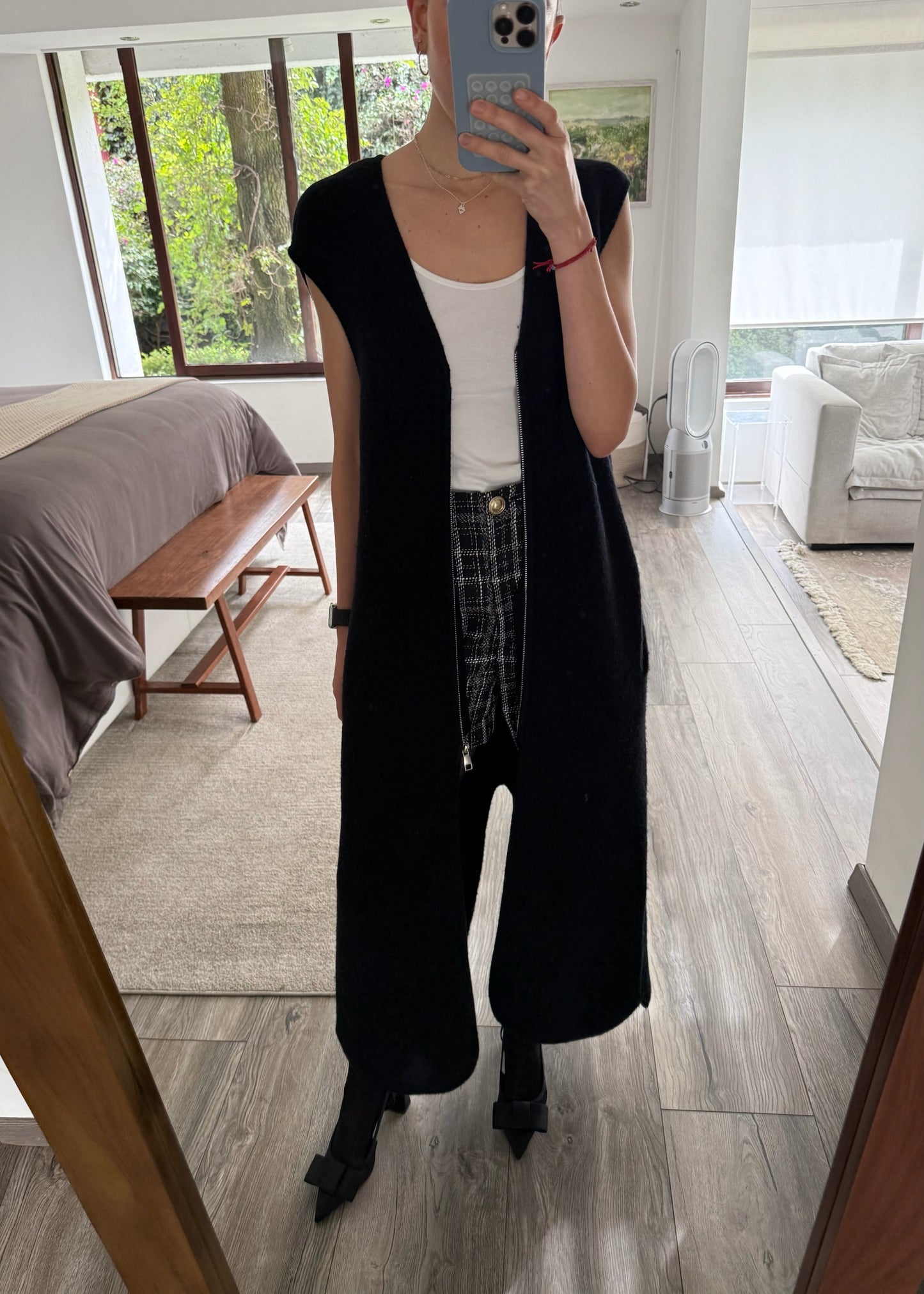 CHALECO MAXI DE LANA