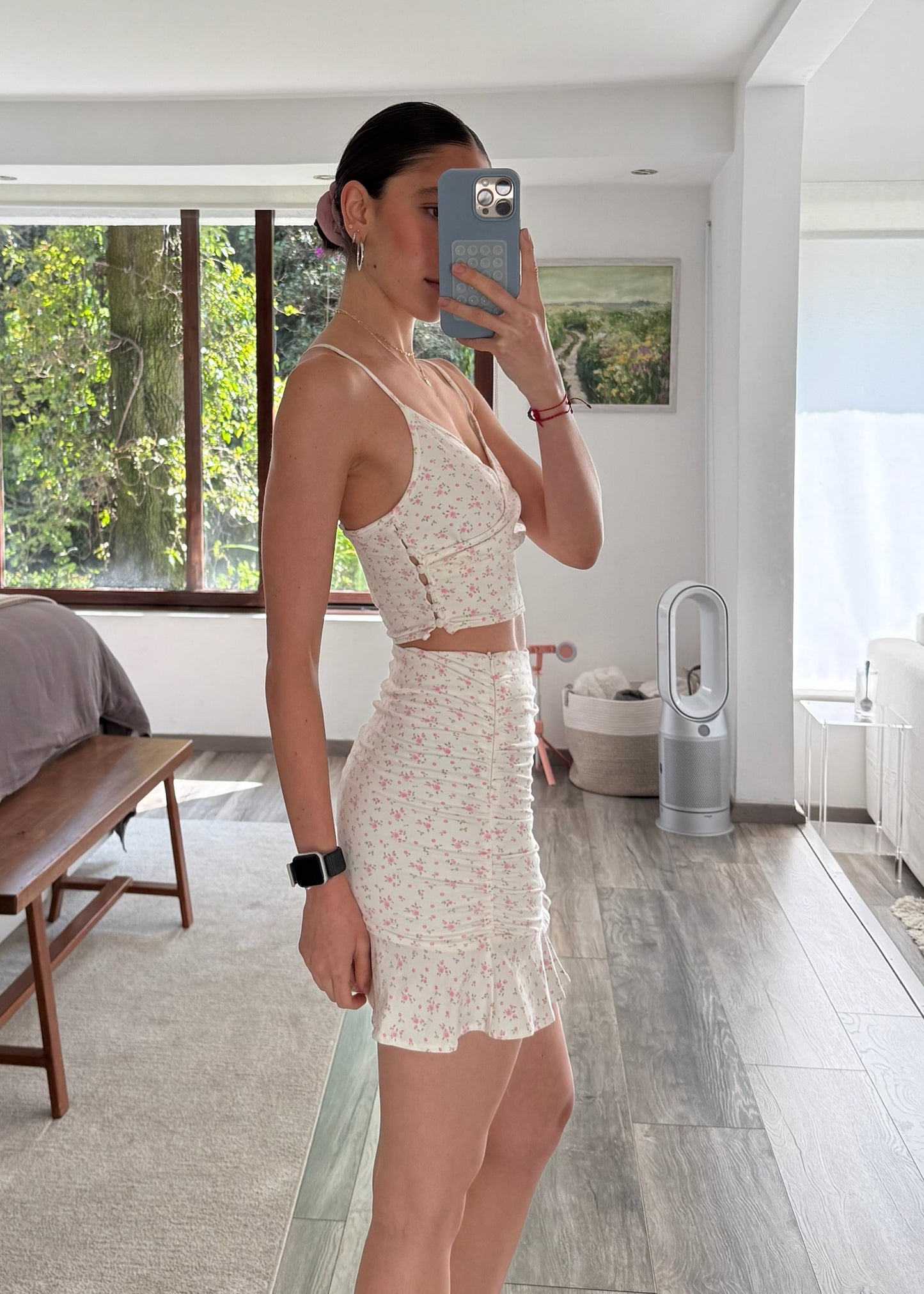 SET GIRLY CON PRINT FLORES