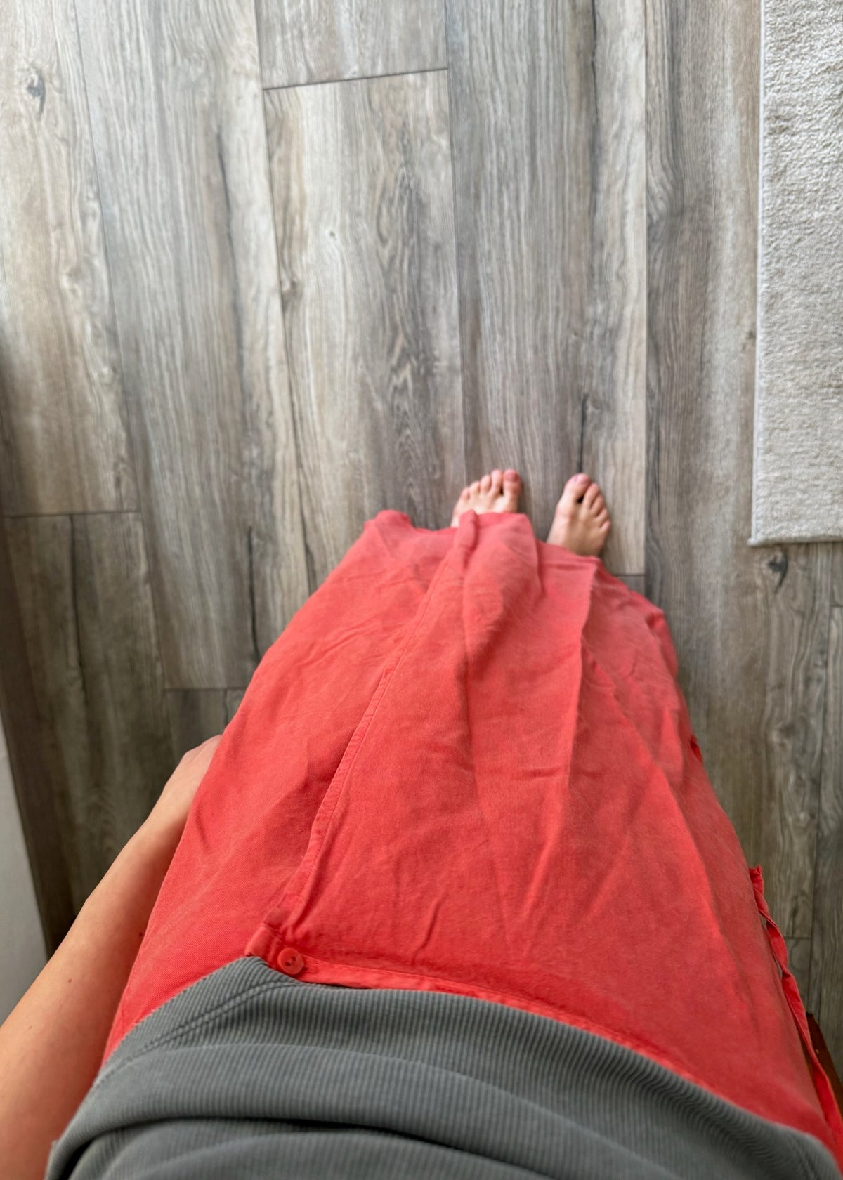 FALDA WRAP UP ROJA