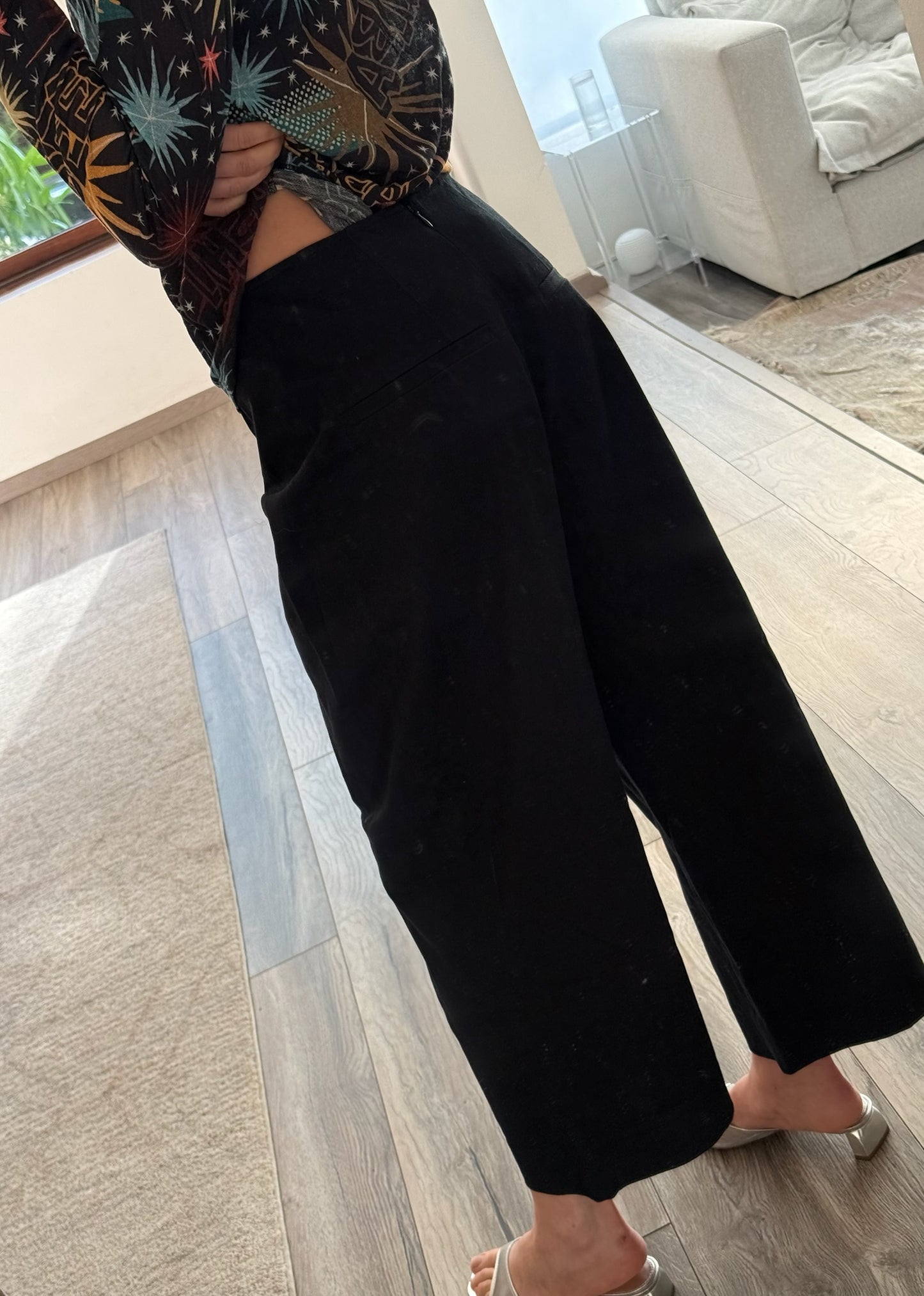 PANTALÓN GLOBO NEGRO