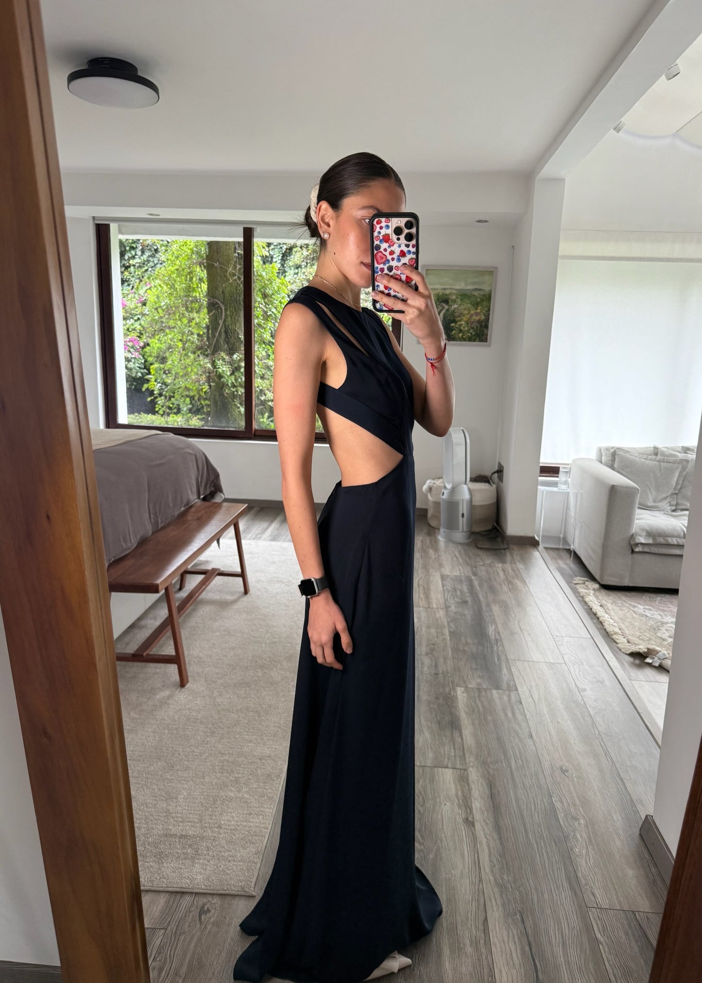 VESTIDO MAXI NAVY BLUE