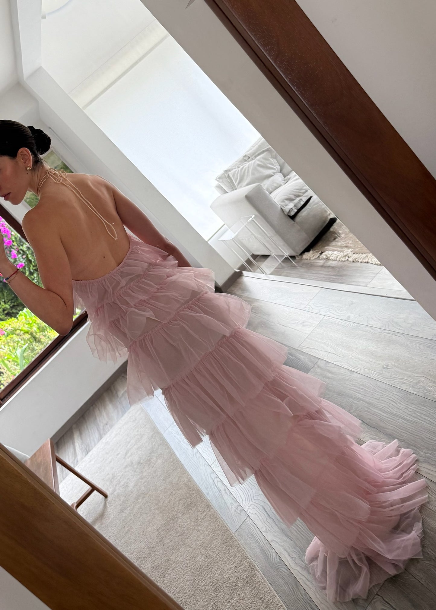 VESTIDO MAXI COQUETTE