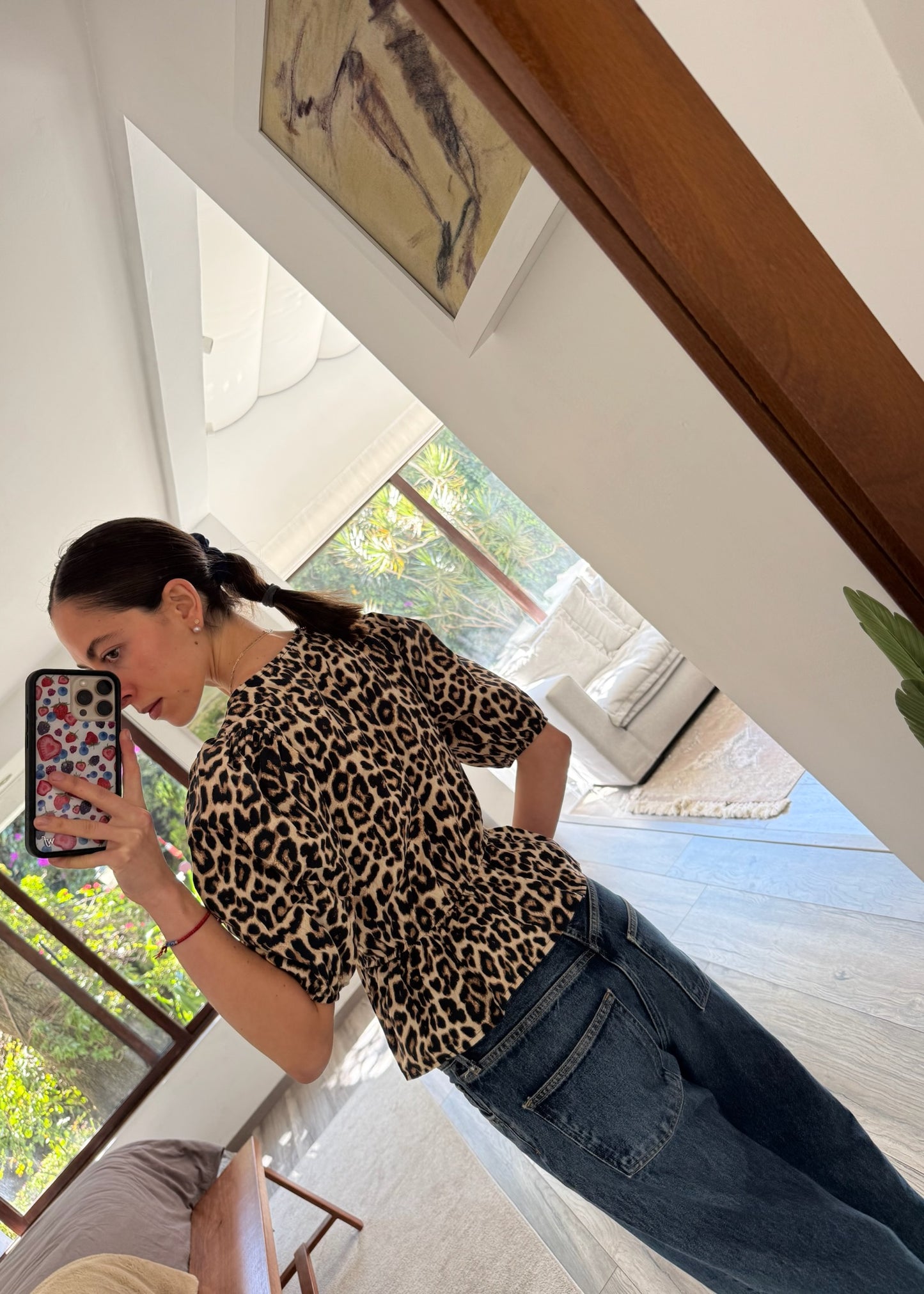 TOP ANIMAL PRINT