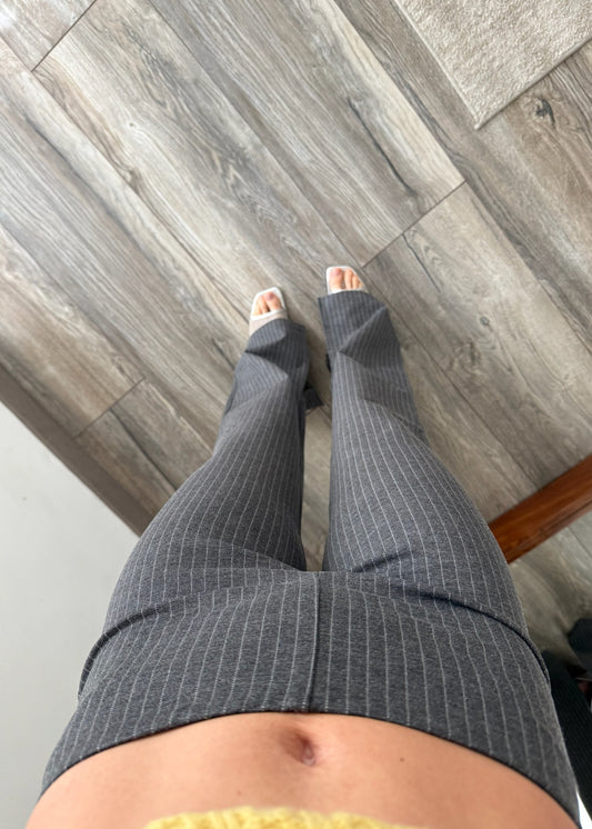 PINSTRIPED PANTS