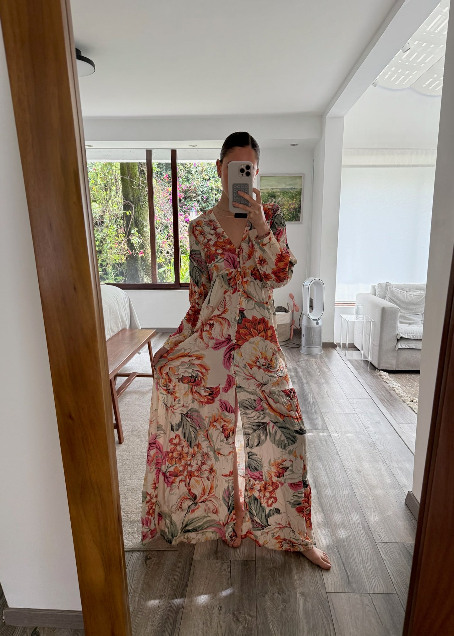 VESTIDO PLAYERO CON PRINT