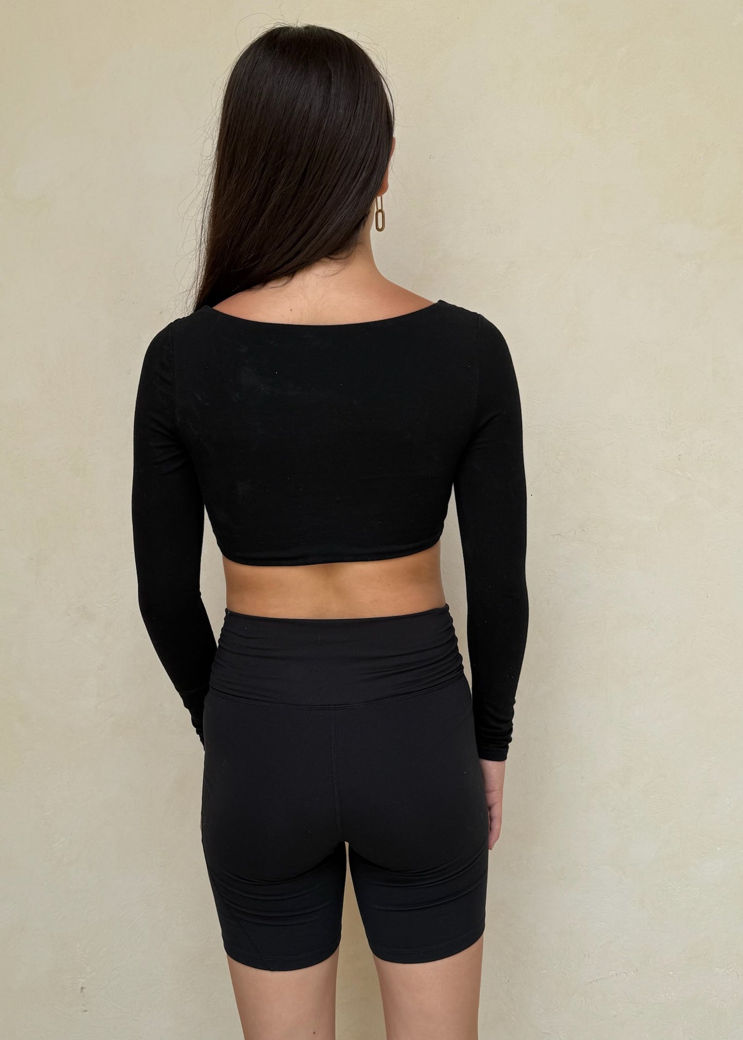 SPORTS BRA MANGA LARGA