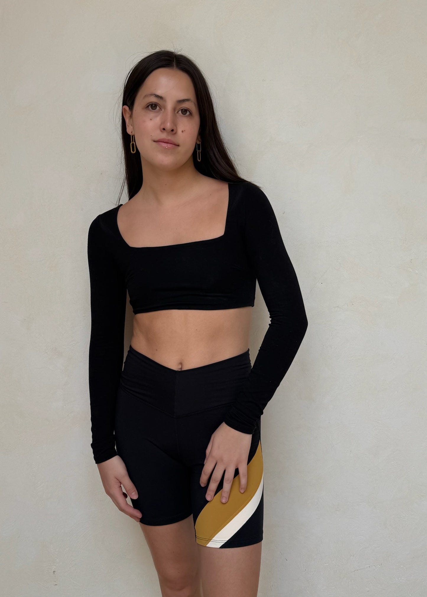 SPORTS BRA MANGA LARGA