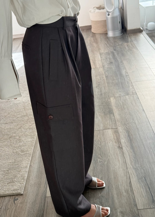 PANTALÓN CARGO GRIS