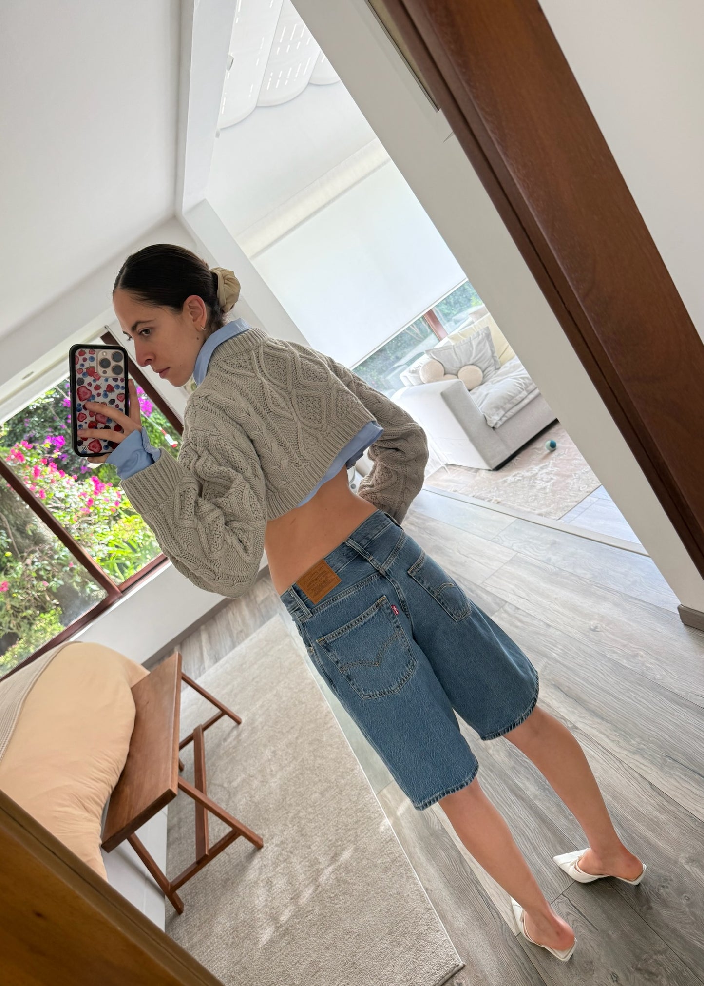 SUETER/CAMISA CROPPED