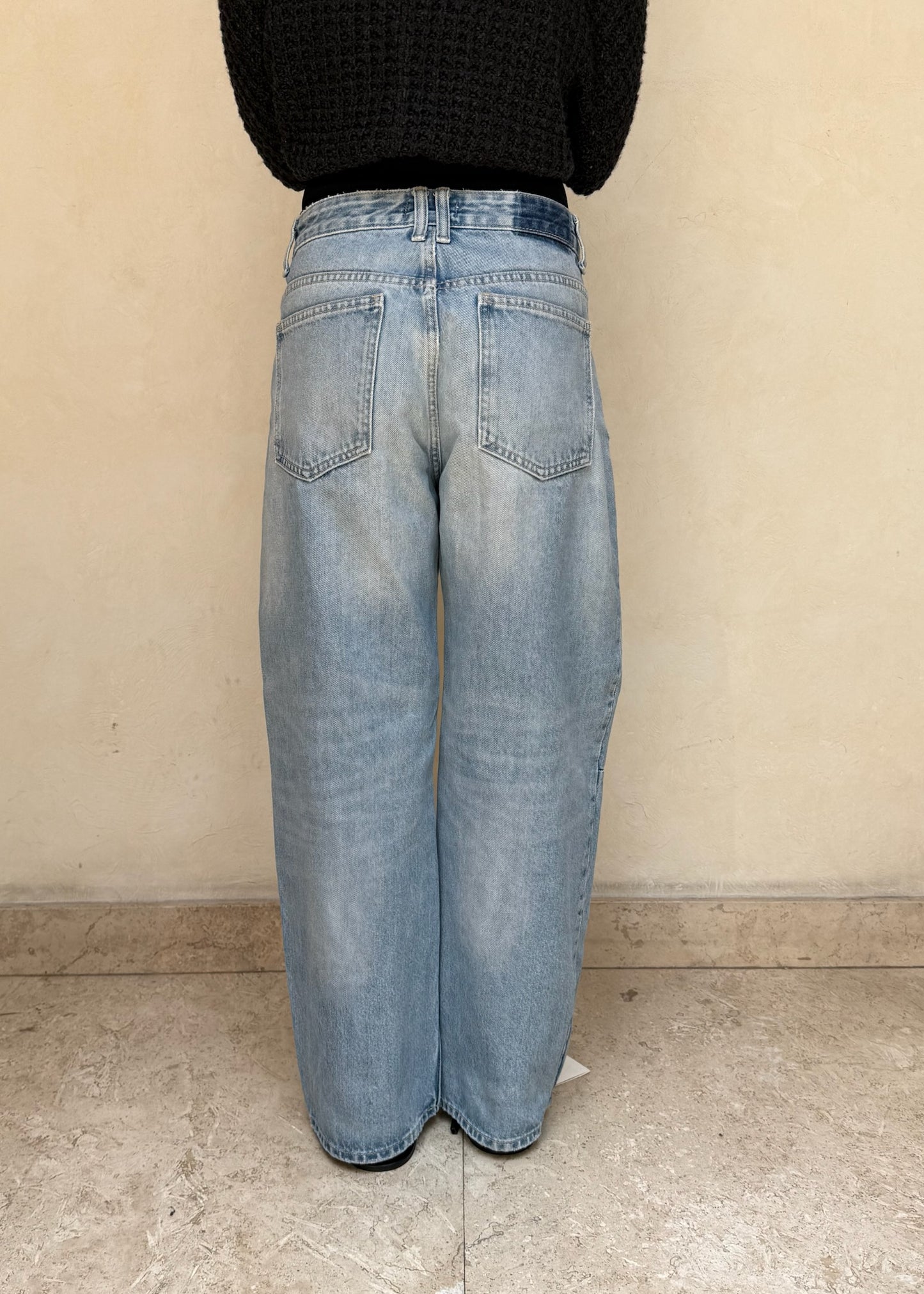 JEANS BALLOON AZUL CLARO