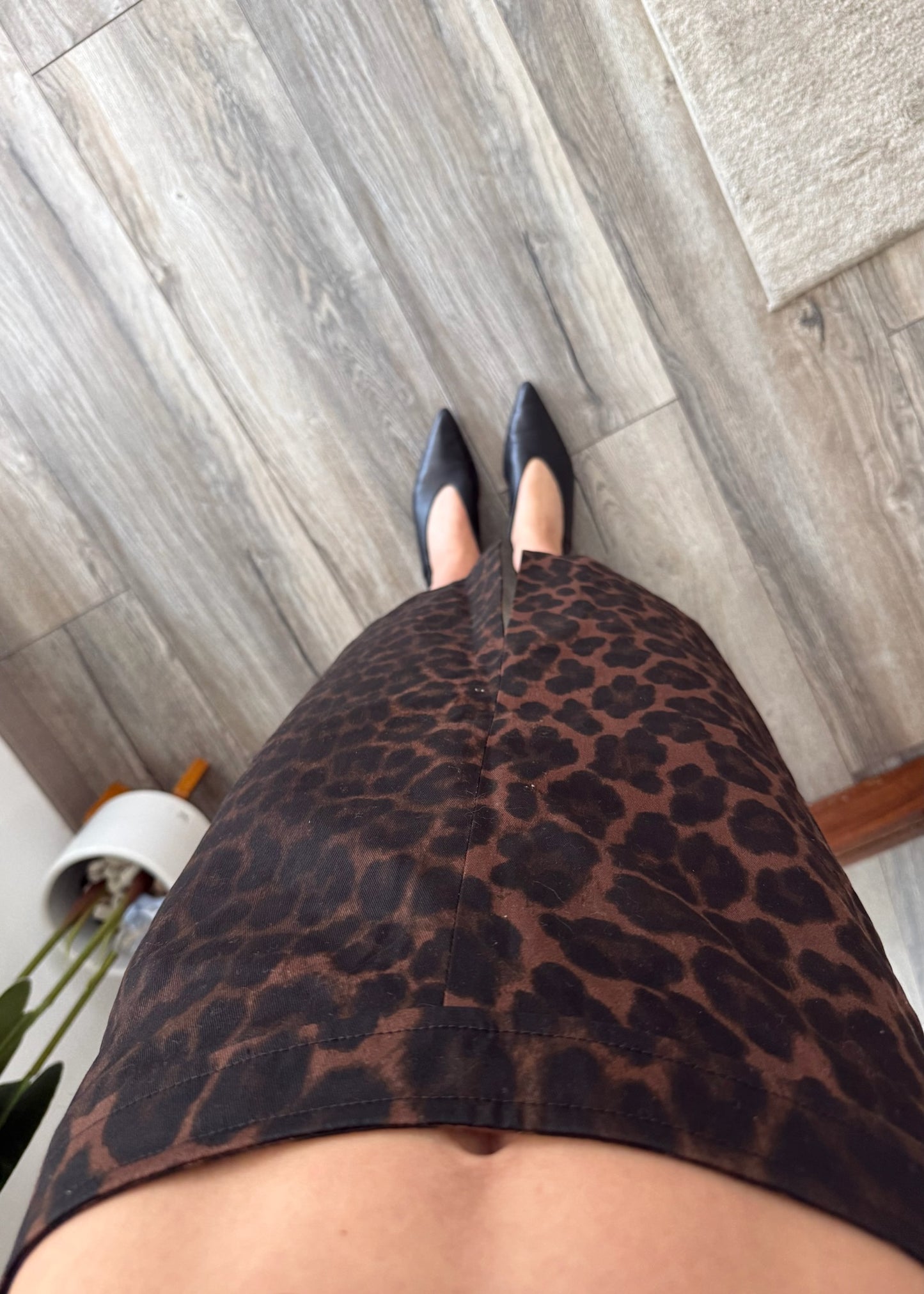 FALDA PENCIL ANIMAL PRINT